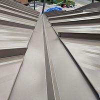 24ga 1.5" Mechanical Seam Buckskin  by Total Roofing System The Metal Roof Experts