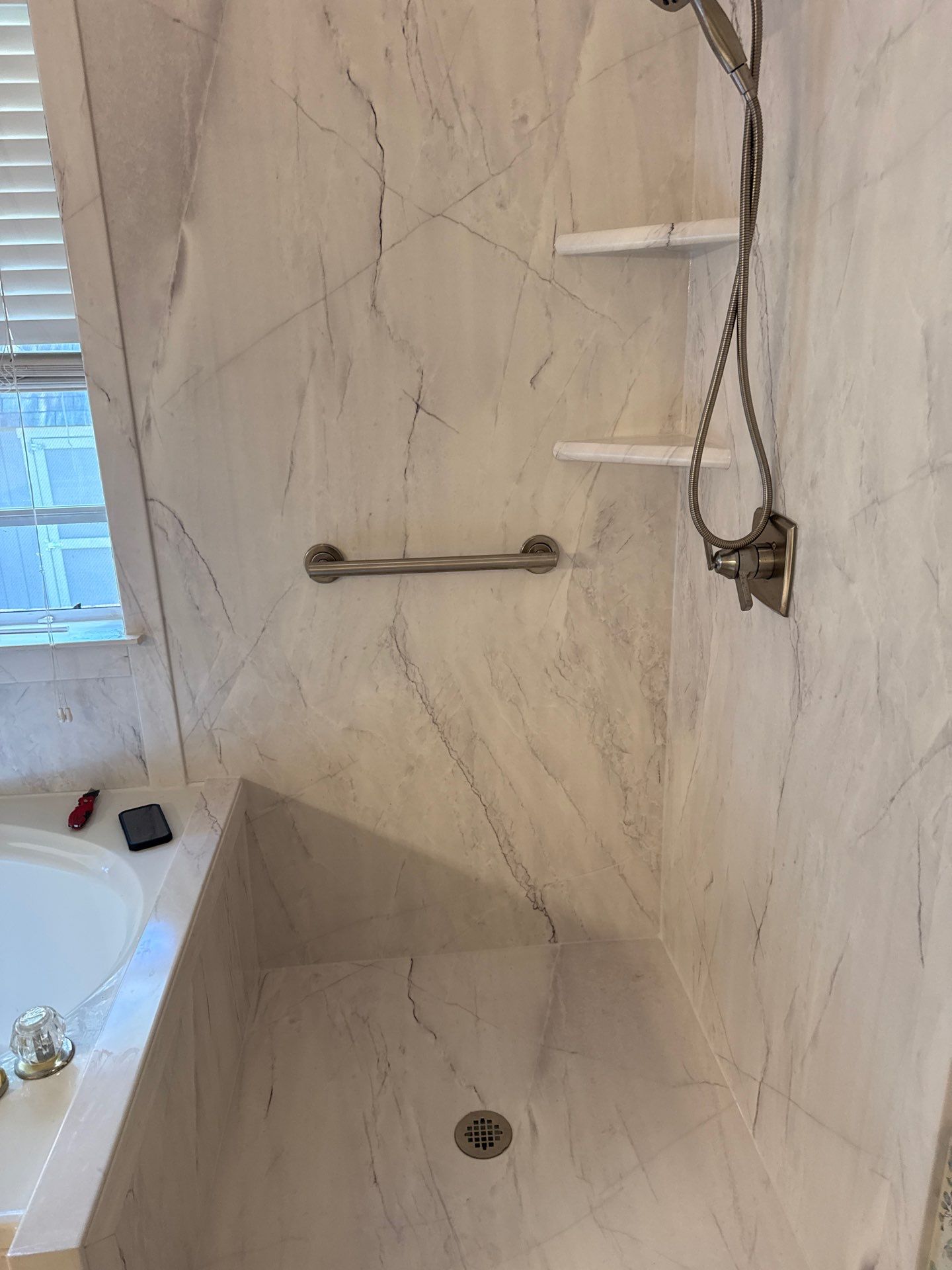 Shower and Bathtub remodel in Kyle by Lane Lauritsen - The Hill Country, Texas