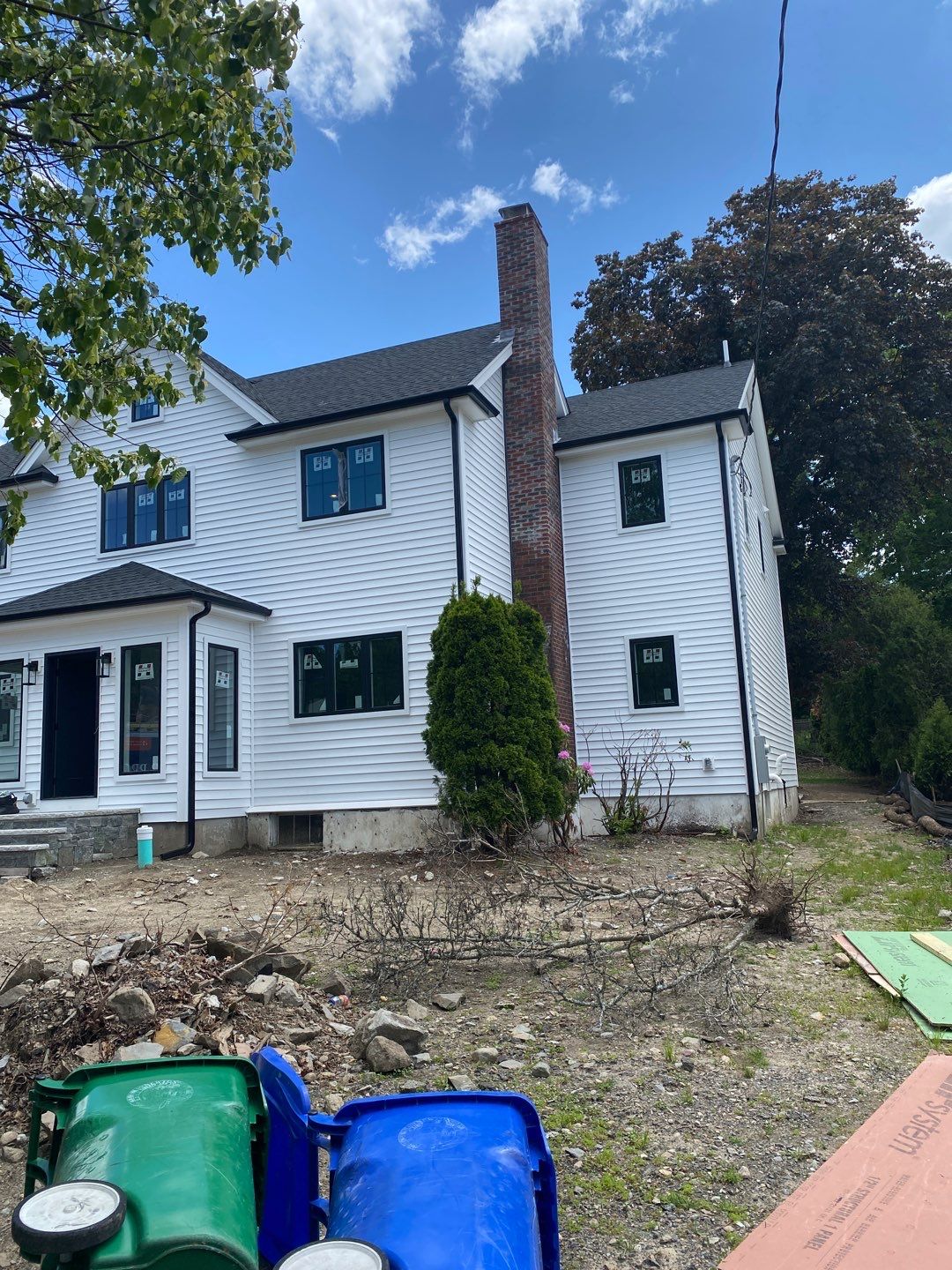 Gutter Installation using 5" K-Style Aluminum Gutter in Waban, MA by Gutter Pro Enterprises