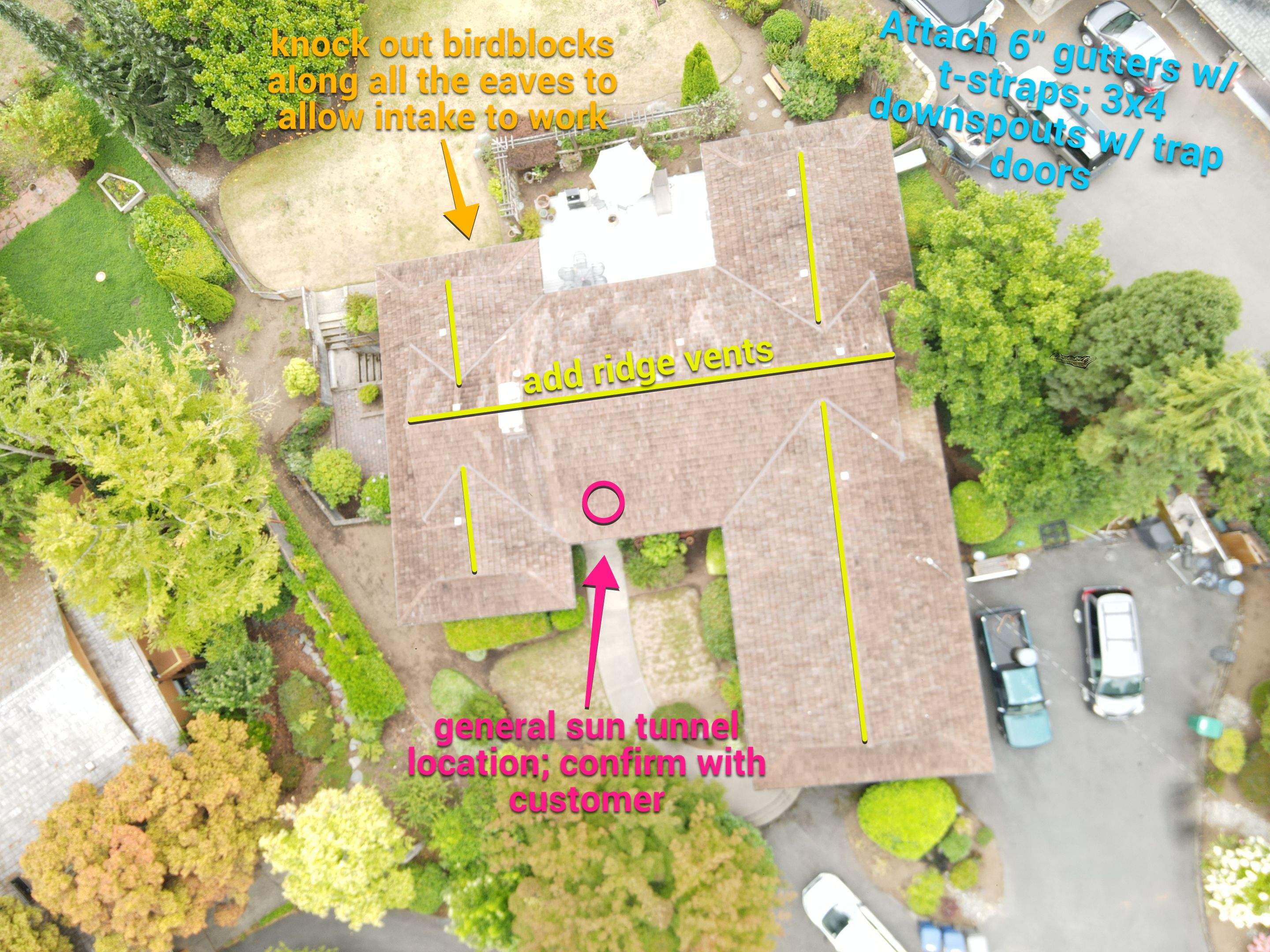 Shake to Asphalt Project in Normandy Park by Roof Smart