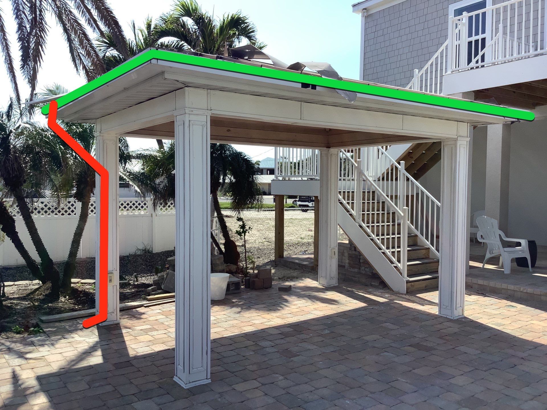 Splash Guard Gutters in Fort Myers FL by Gutter Professors