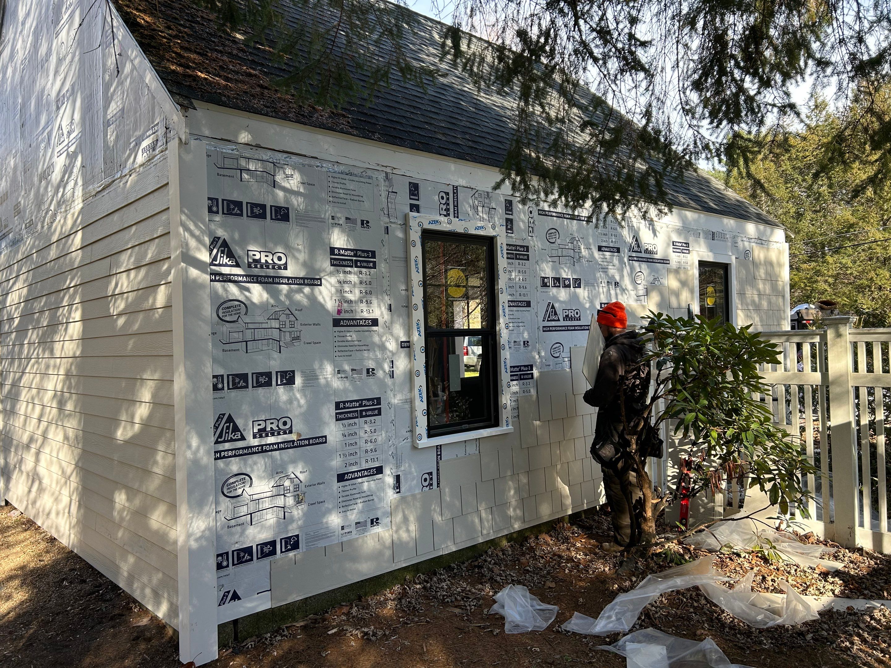 Full exterior remodeling in Stow, MA by UBrothers Construction