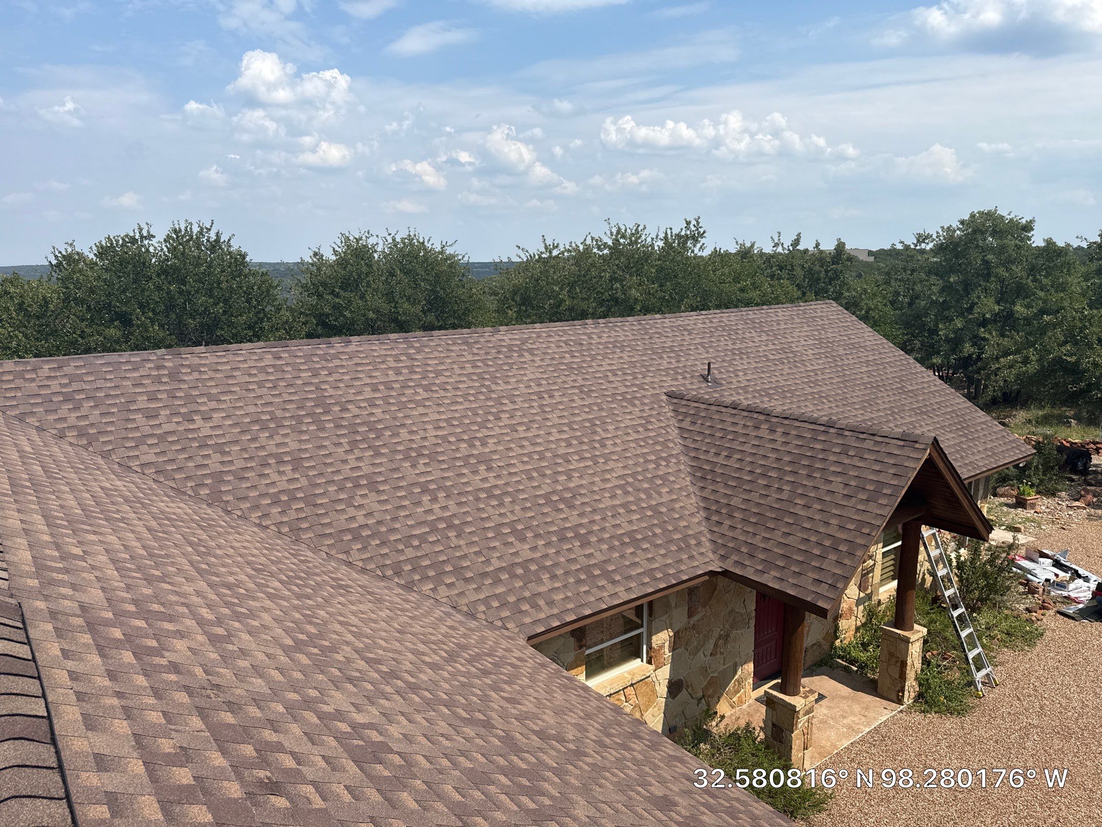 Project in Gordon, TX by Vinmark Roofing And Construction LLC