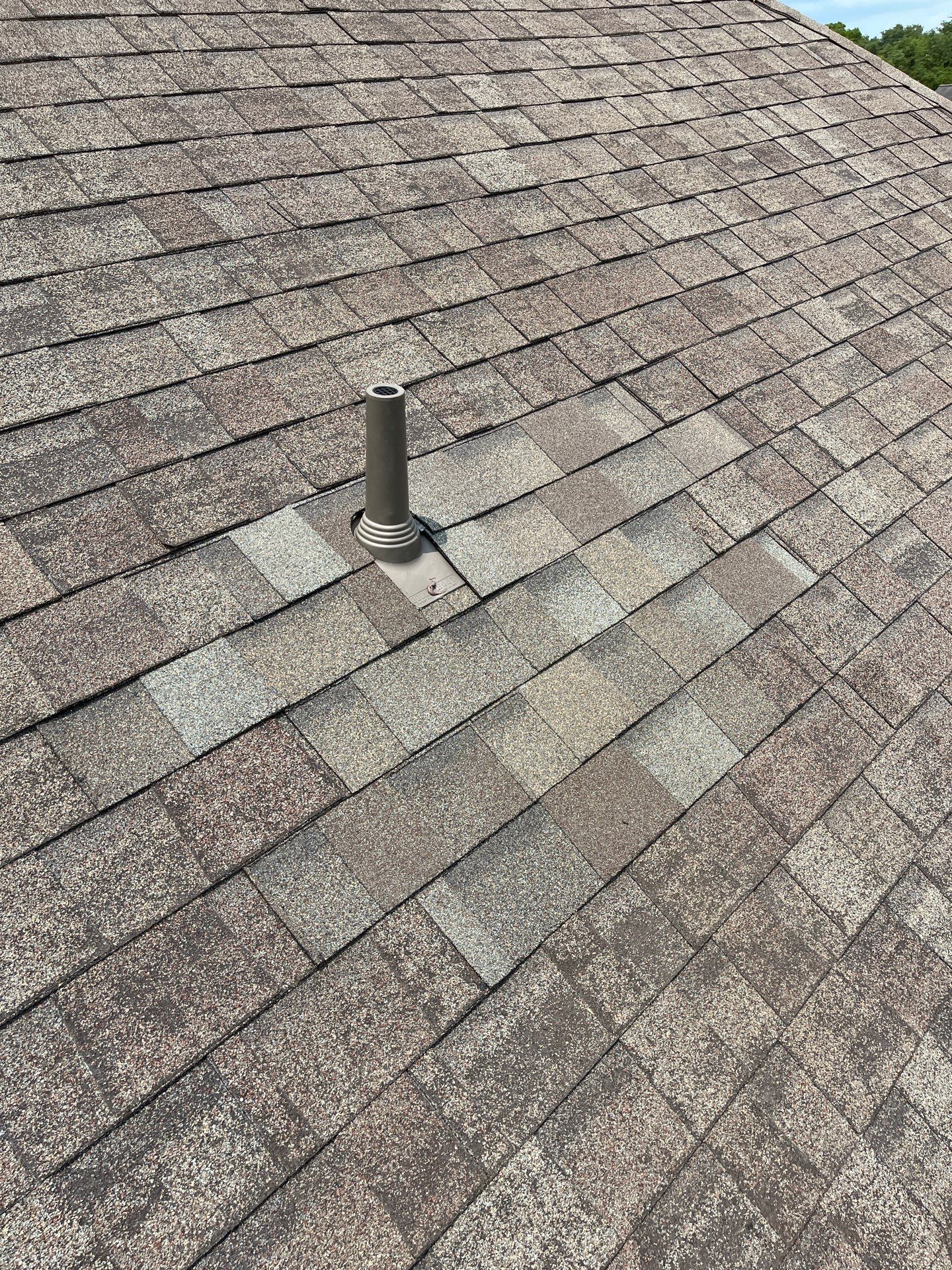 Hail Damage using Owen's Corning Duration (Lifetime) Shingles by Roof Repair Company