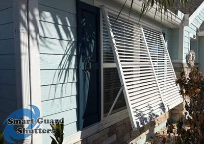 Impact Bahama Shutter in Signal White