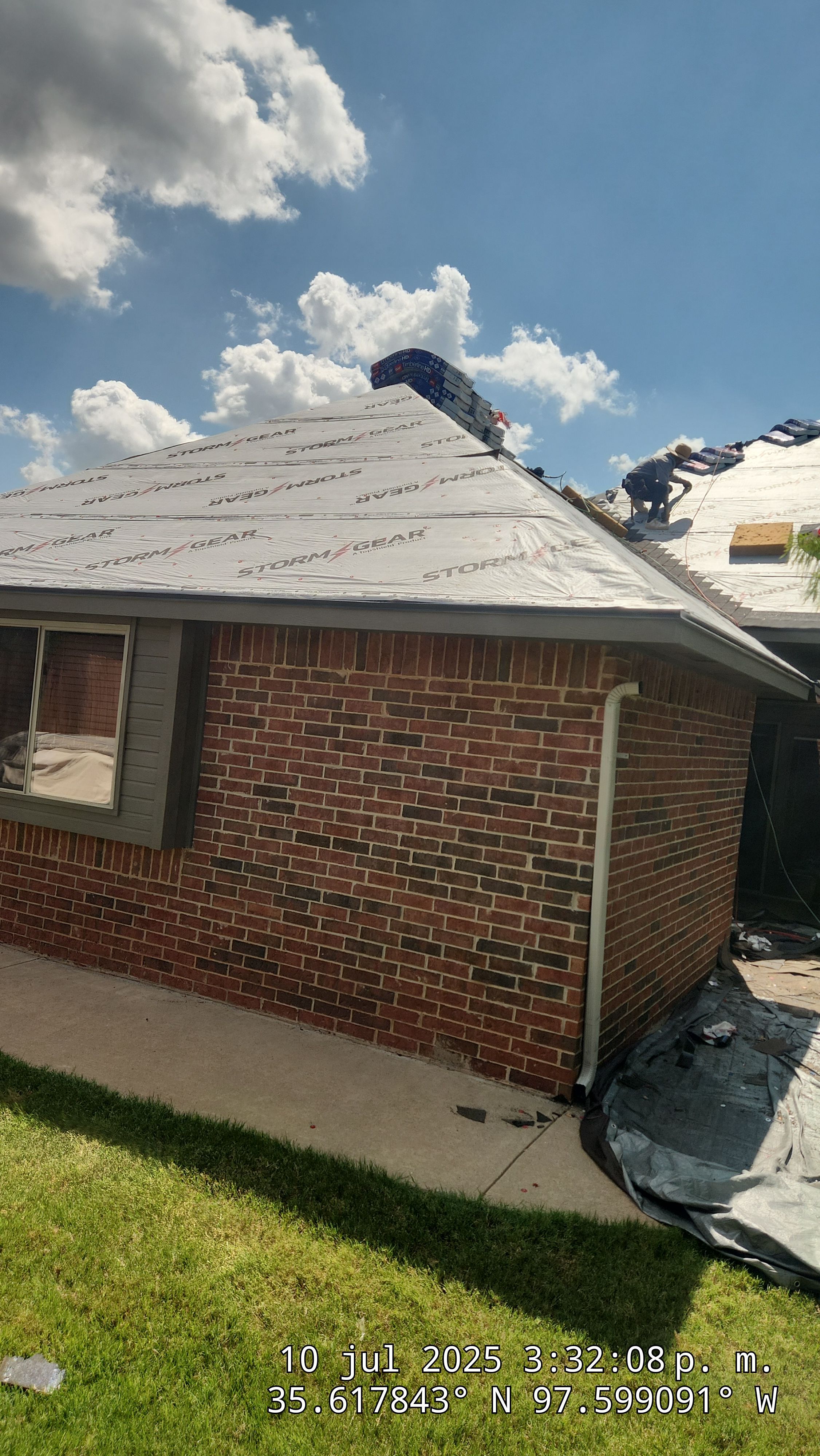 Residential Roofing Installation using GAF by Castillo Roofing