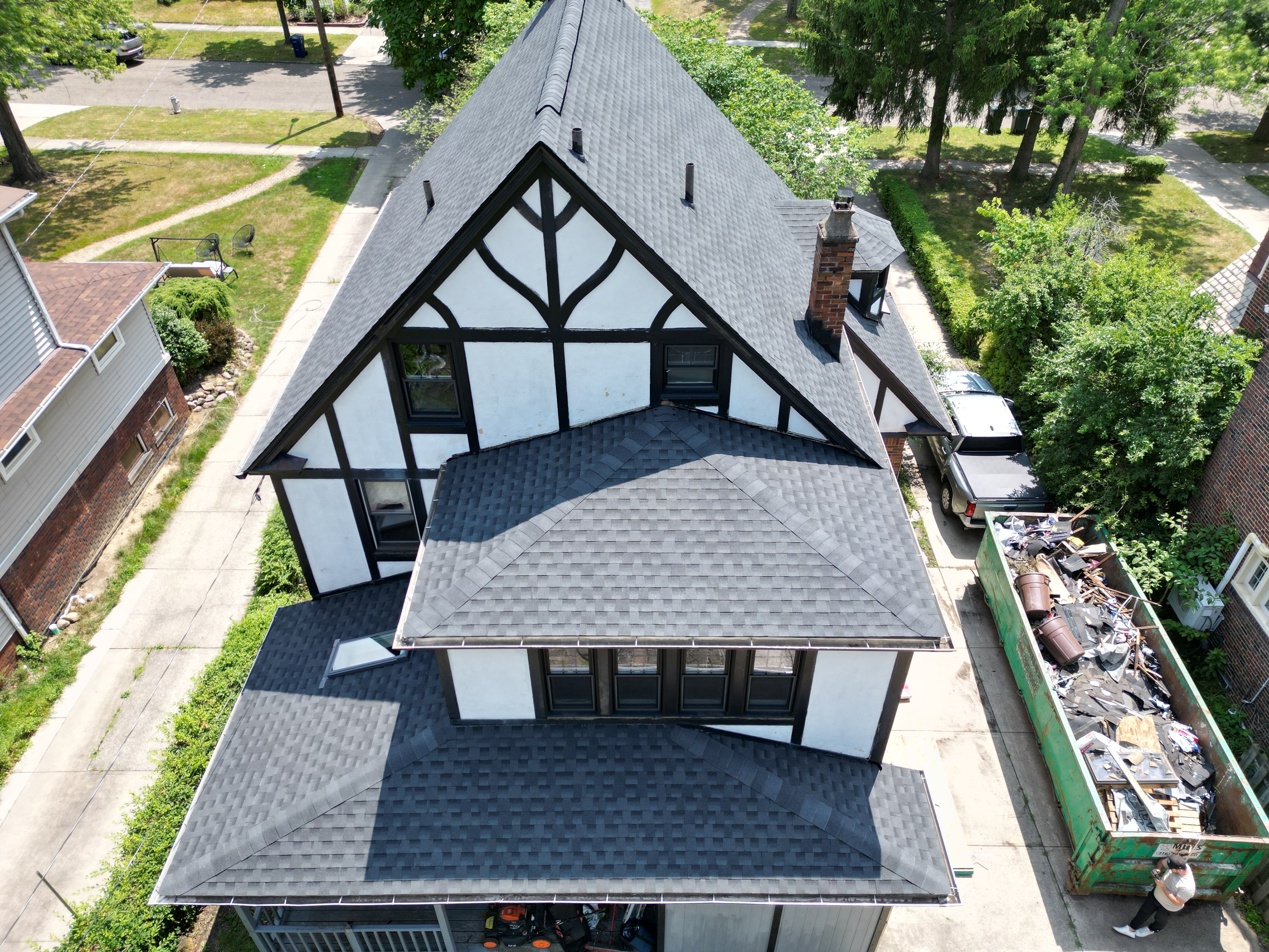 Cleveland Heights Historic Home Roof Replacement by Atlas Roofing & Restoration
