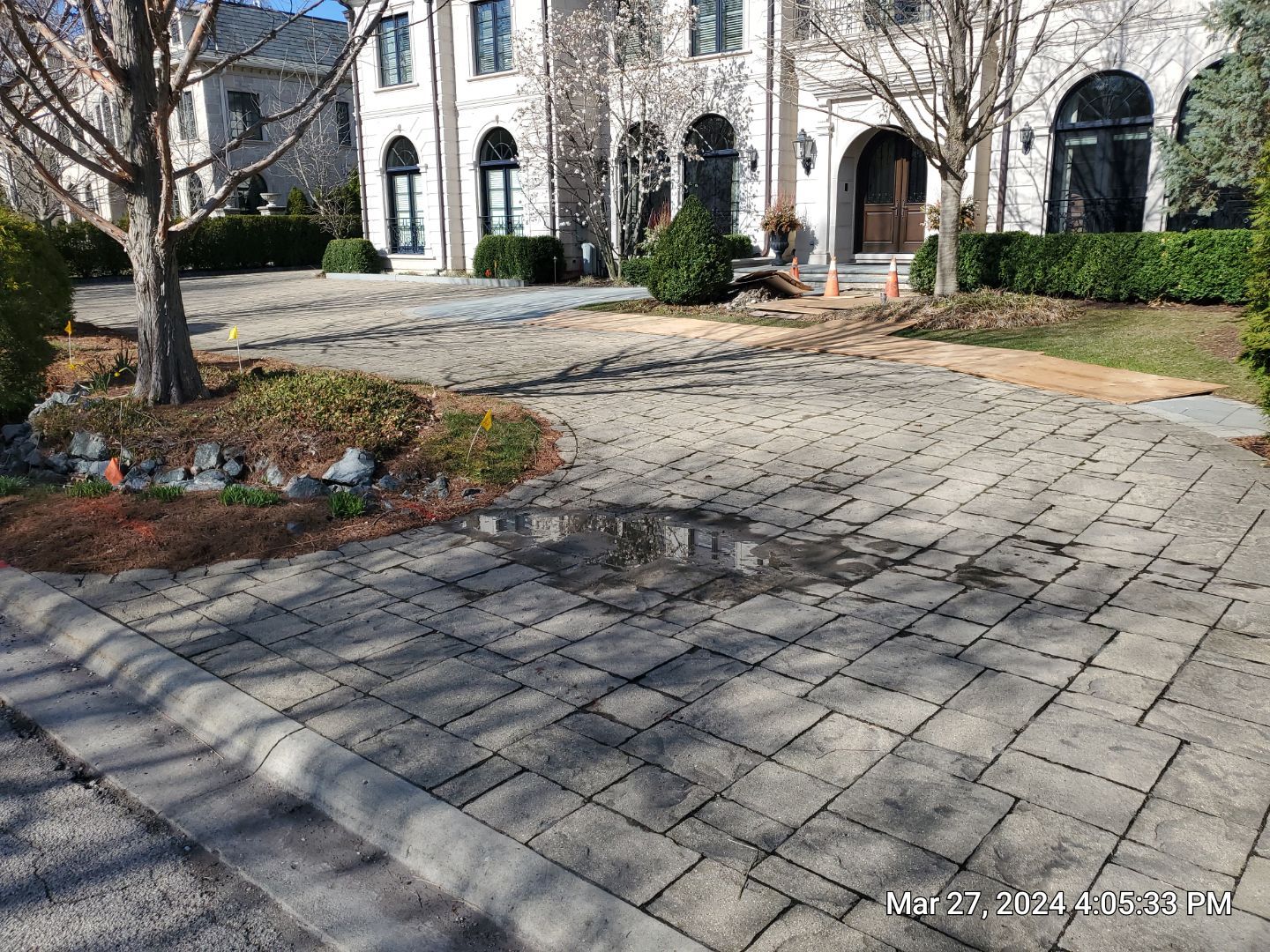 Brick paver clean, sand and seal.  using Surebond SB-1300 by Northern Power Washing LLC.