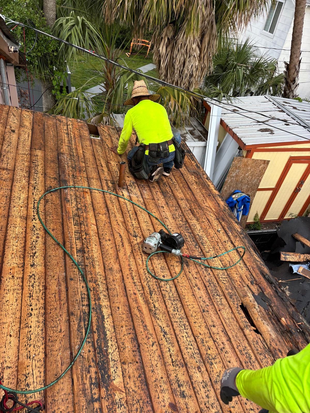 Project in St. Petersburg 33712 by Mitchell Roofing Company LLC 