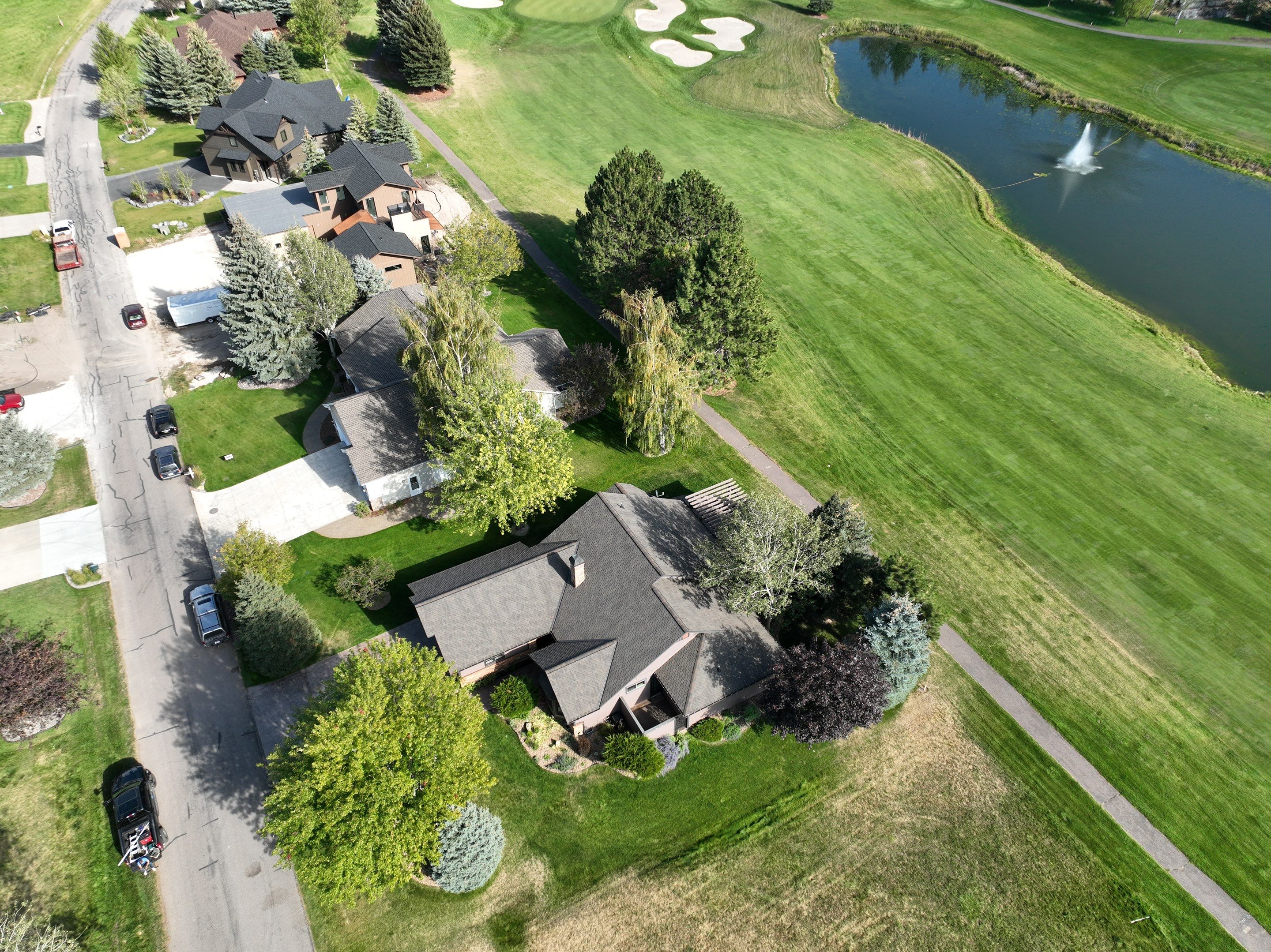 GAF Grand Sequoia - Autumn Brown Blend  by Montana Roofing Solutions