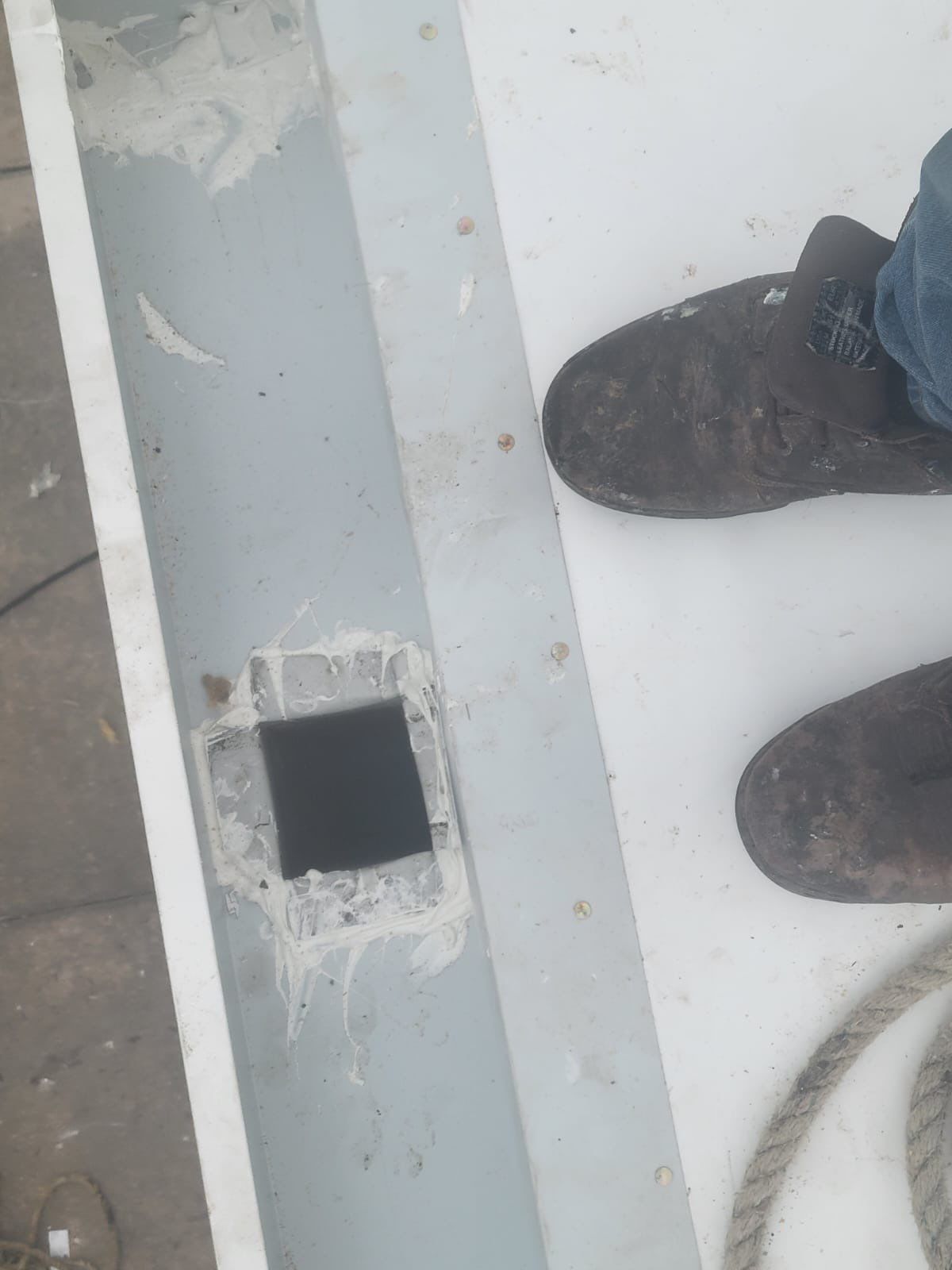 Emergency Repair on School from Storm Damage by Four Peaks Roofing