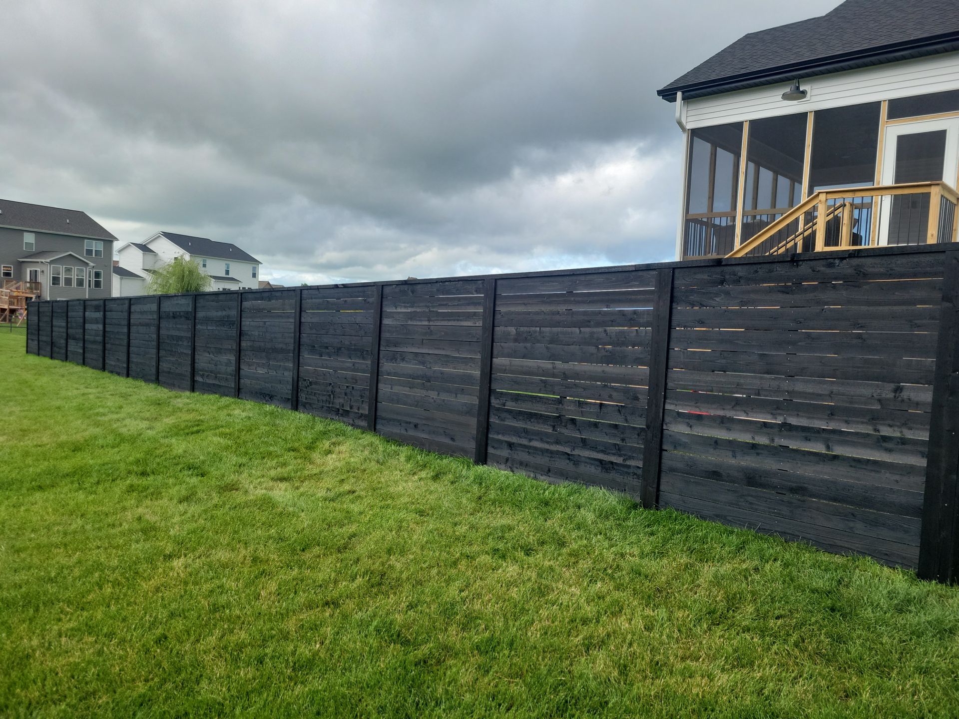 Project in Cedar Falls by Perfect Picket Fence and Stain