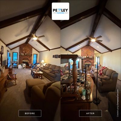 Interior Repaint off Tower Dr