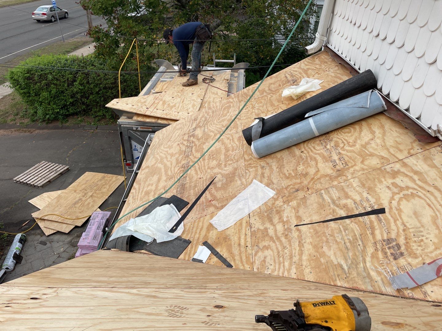 New roofing siding and gutters in new have CT by A Plus Exterior