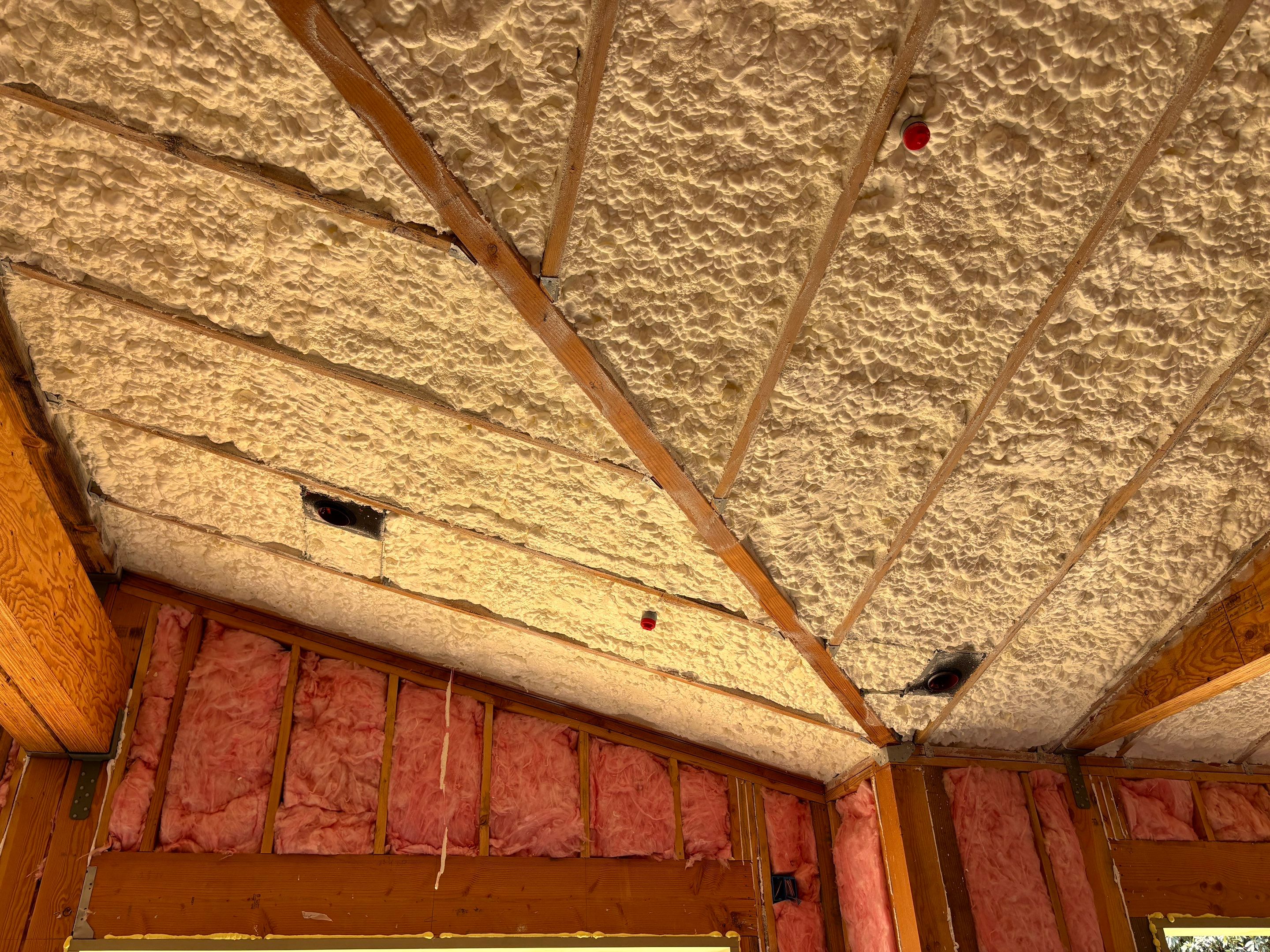 Spray Foam Project in Montecito by Insulation Labs