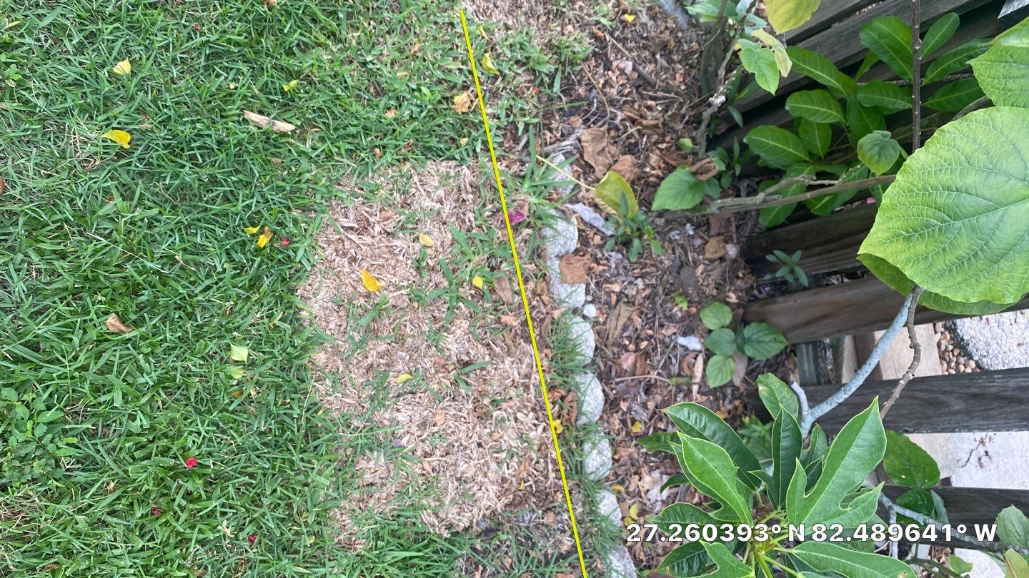 Sarasota, FL 6ft. Tall Horizontal Shadowbox Wood with 4ft. Tall 3-Rail Black Aluminum Fence by Asap fence and gates, LLC