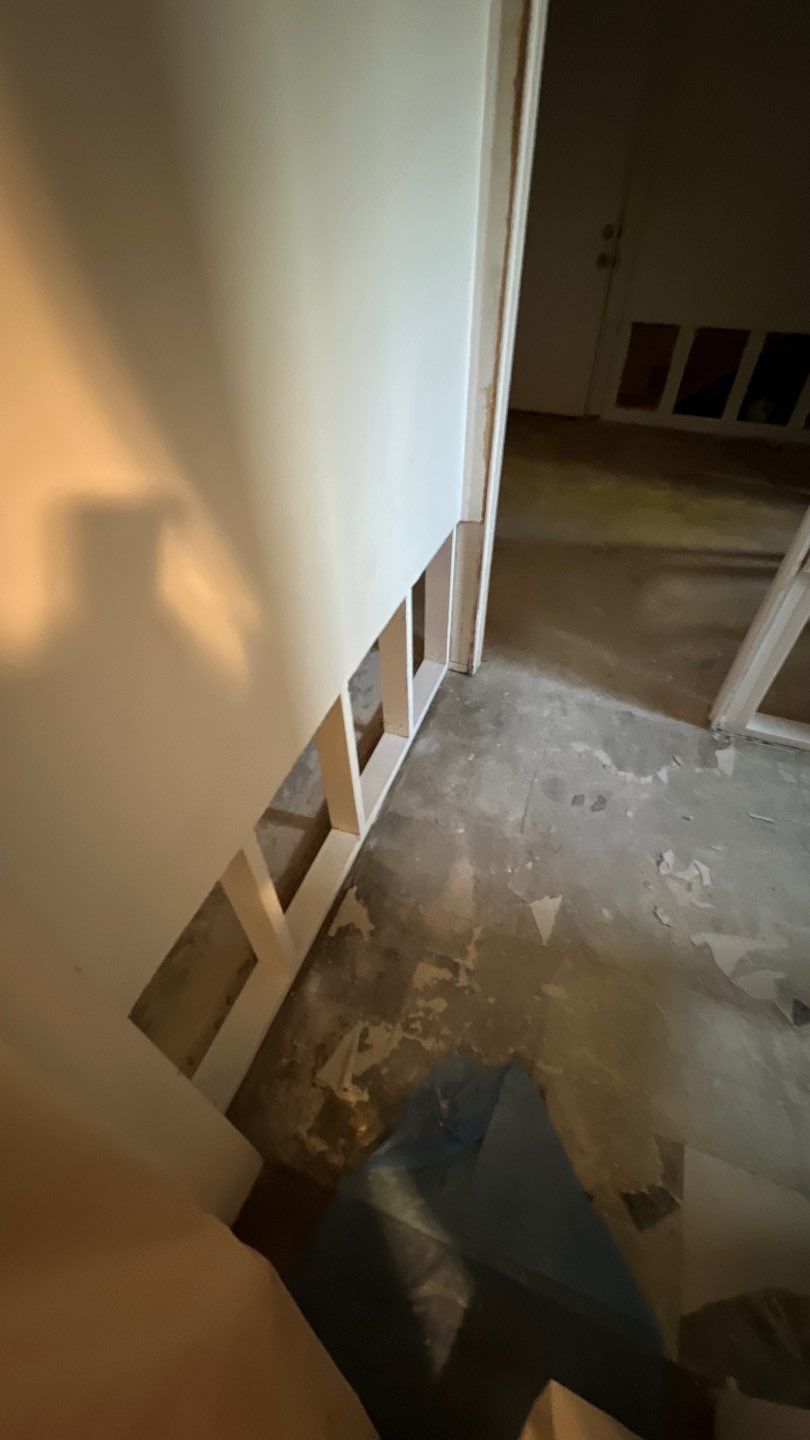 Water Damage Project in Denver by Accountable Home Services