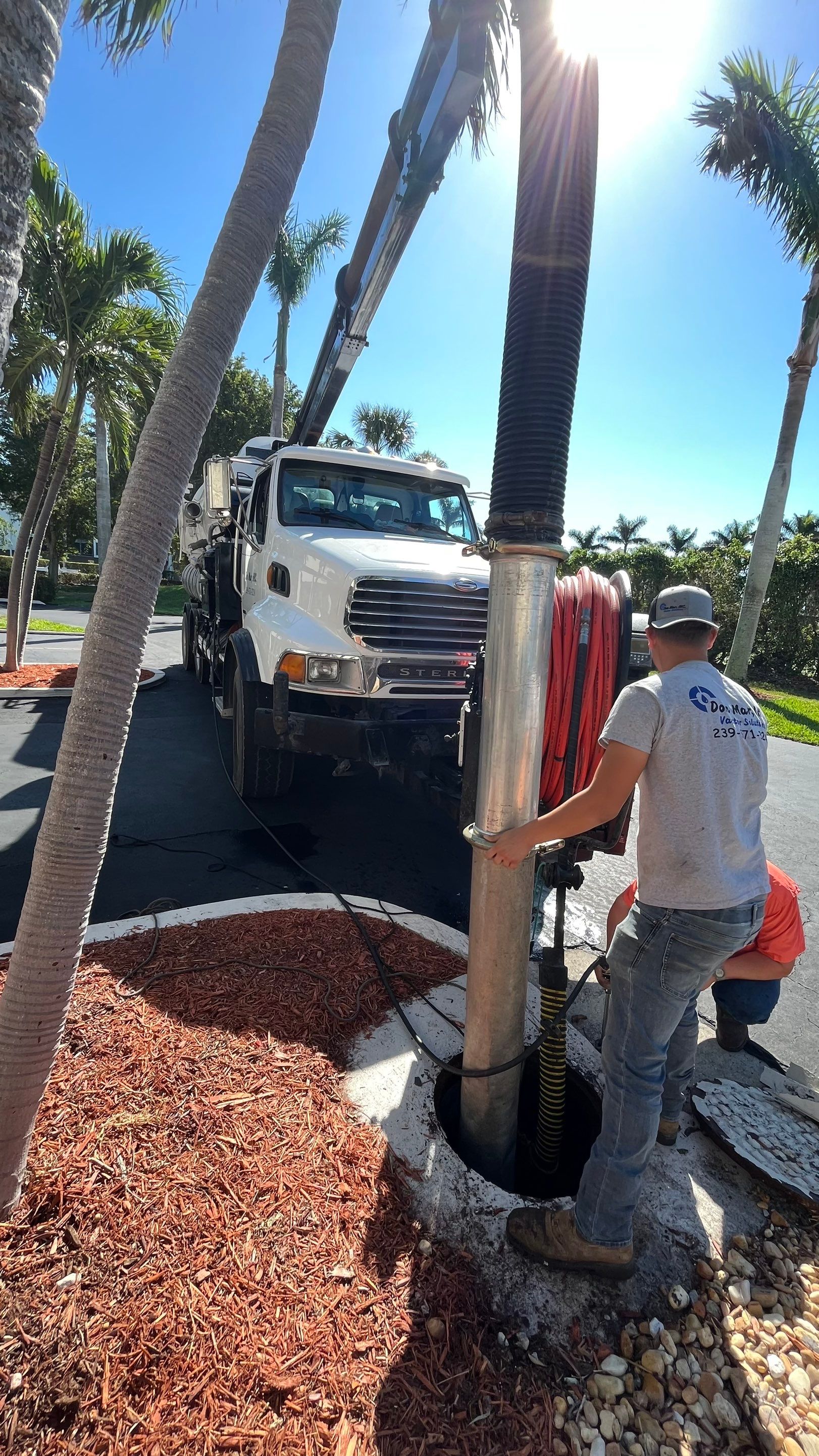 Condo Storm Water System Cleaning and Maintenance by APS Power & Water