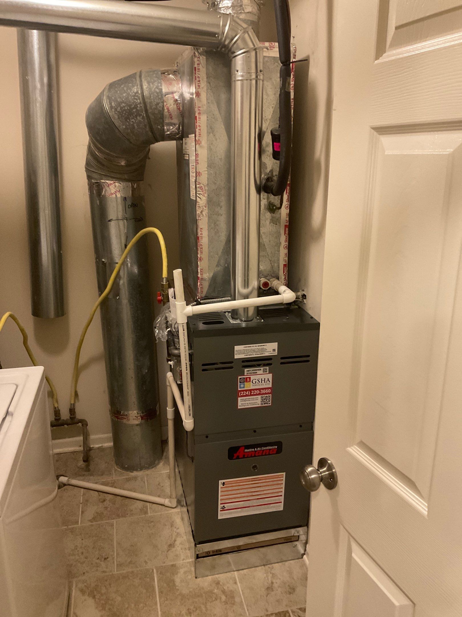 Amana Furnace Installation by GSHA Services LTD