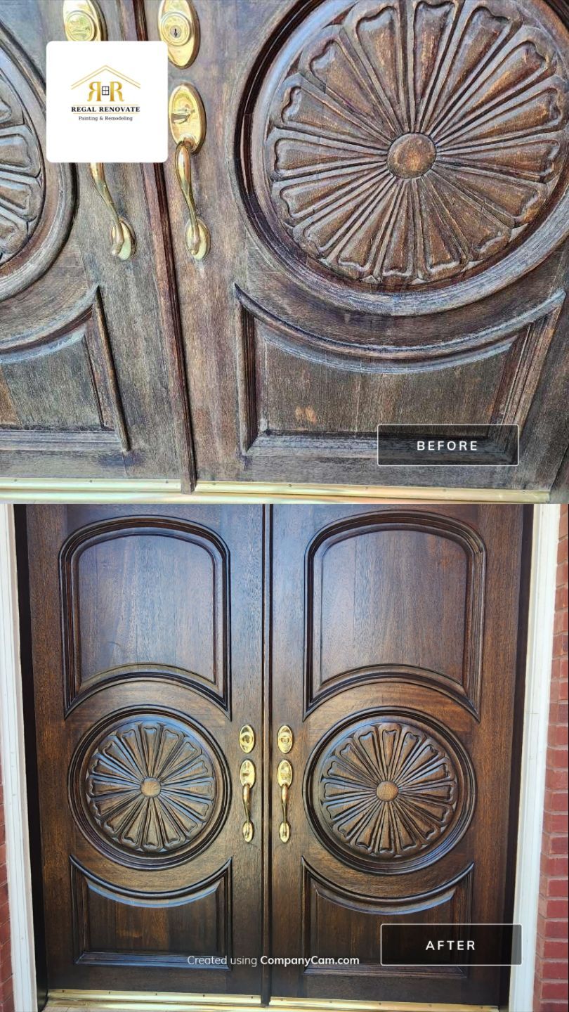 Front Door Restoration by Regal Renovate
