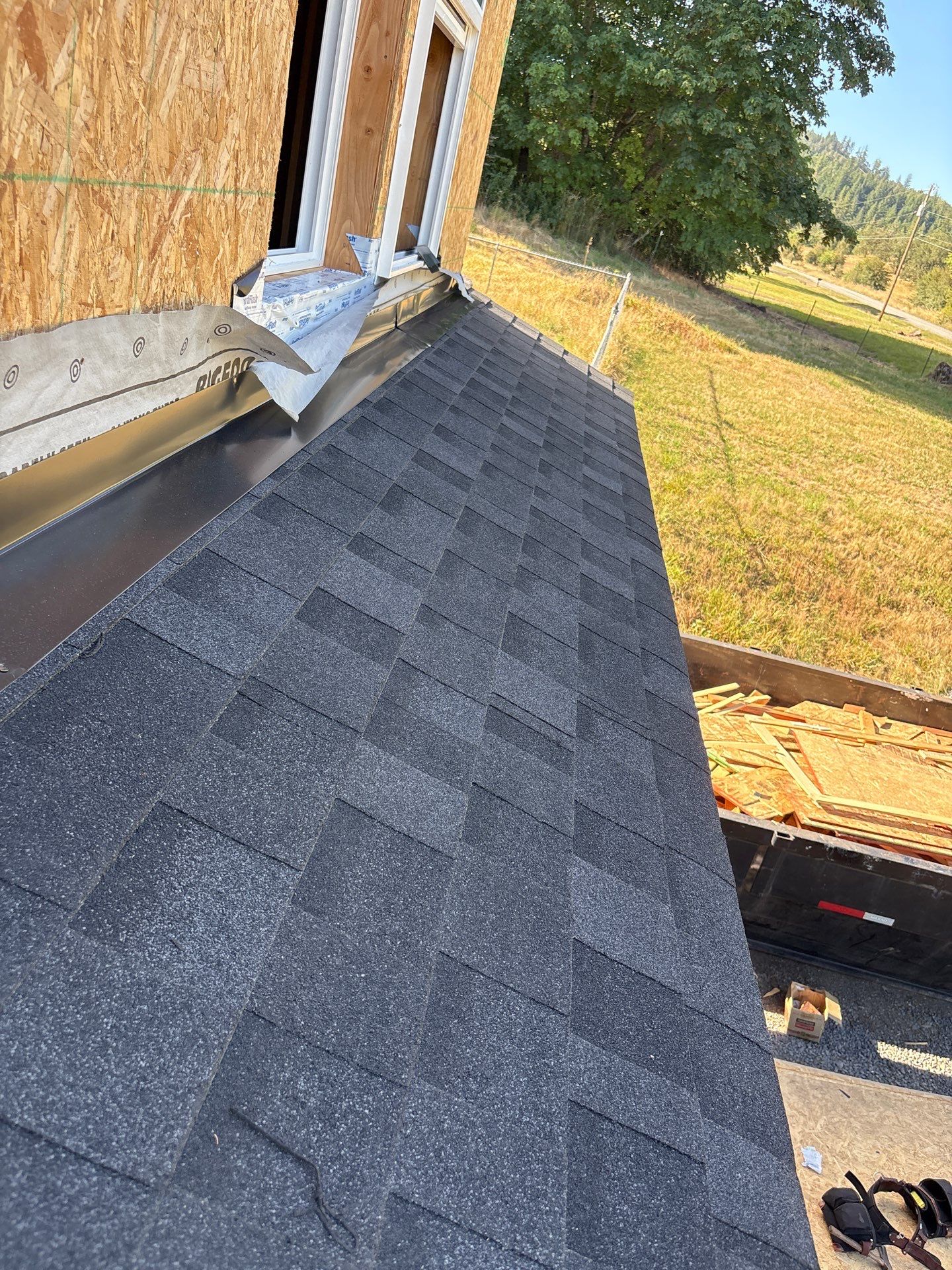 New Construction Asphalt Shingle Roof Installation in Lebanon, Oregon by BEST Roofing & Waterproofing