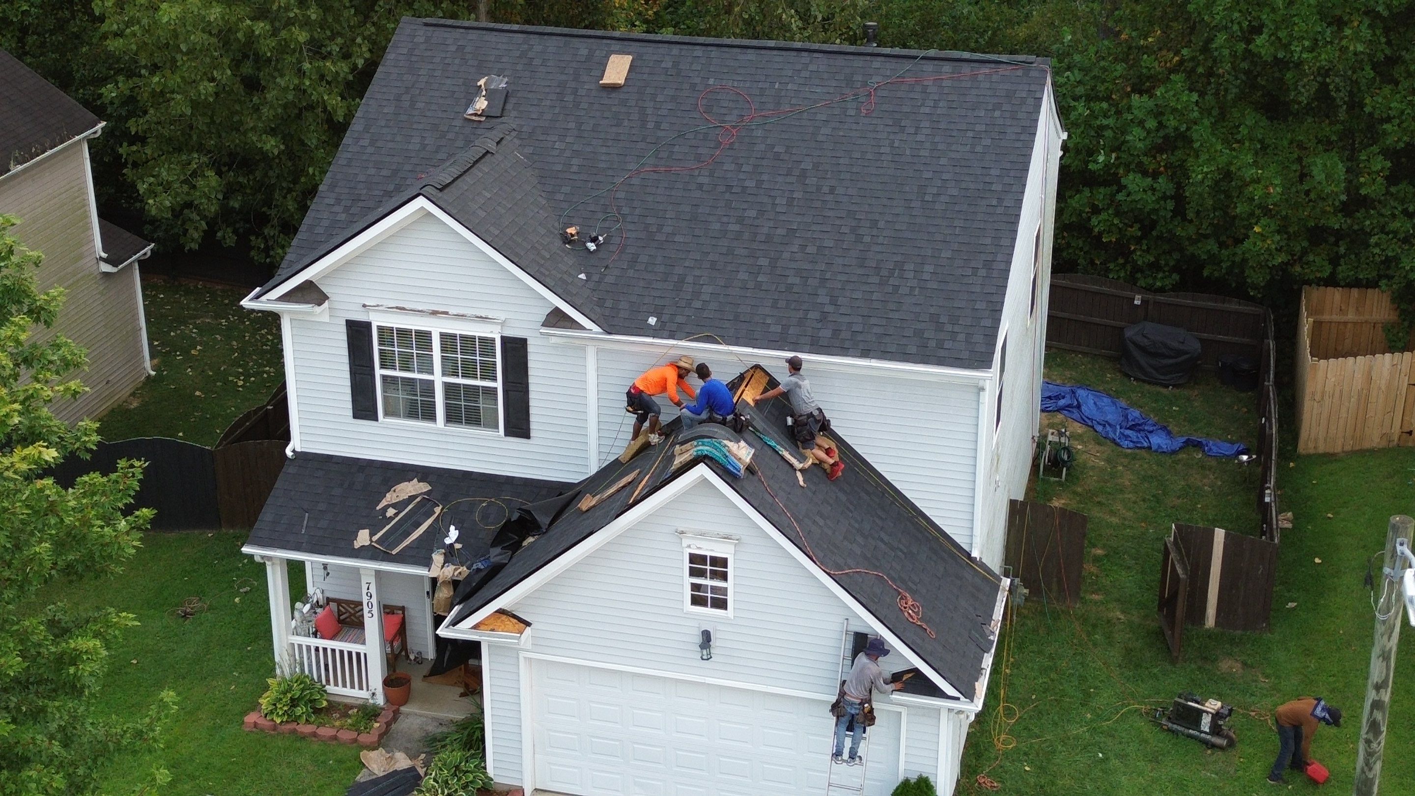 Roof, siding and gutter replacement by hail damage by Just Brilliant Restoration JBR