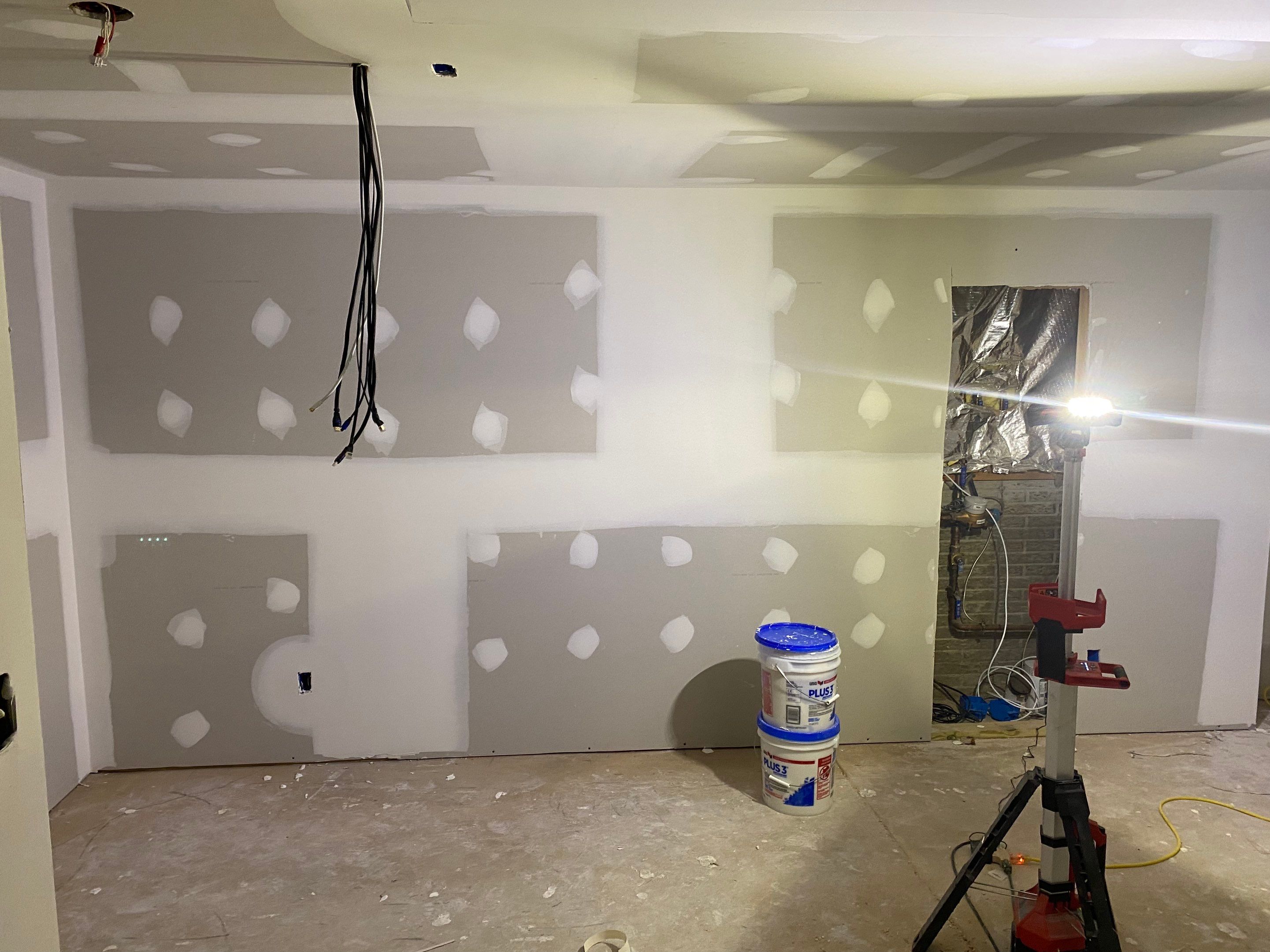 Complete Basement Buildout by The Smet Companies, LLC