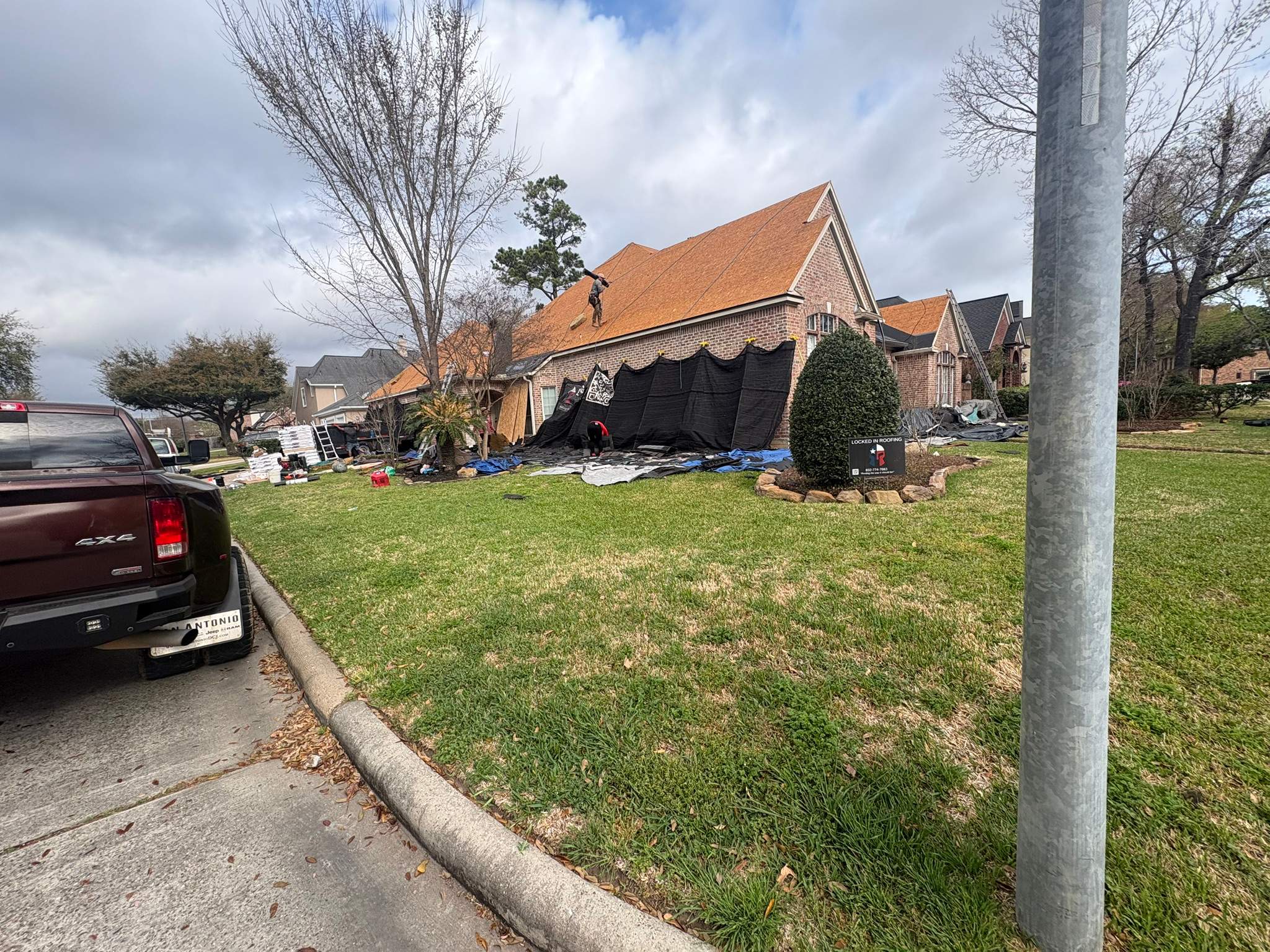 Project in Spring by Locked In Roofing