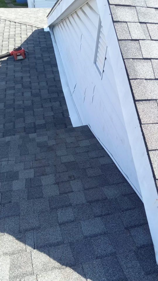 Residential Roofing Installation using Certainteed Landmark Shingles Colonial Slate Color by Secure Construction Company Inc