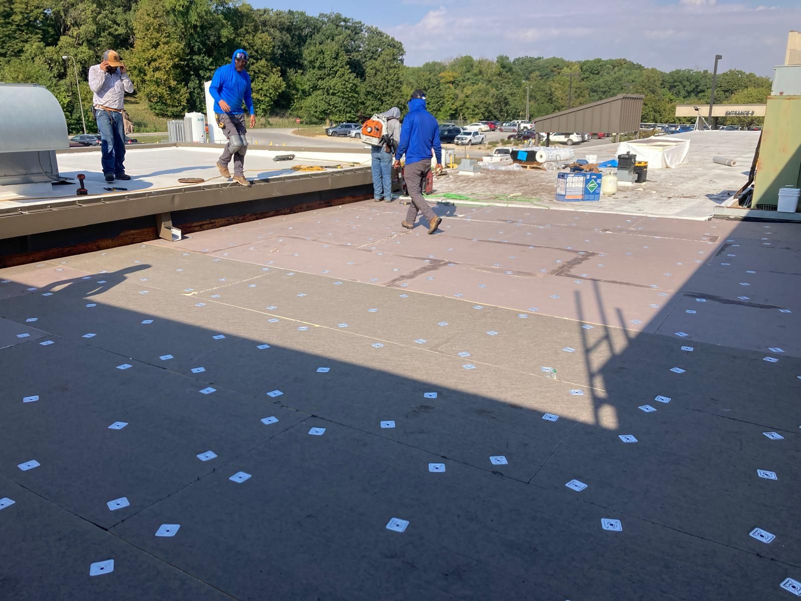 Unity Point Biohazard  by Grell Roofing, LLC