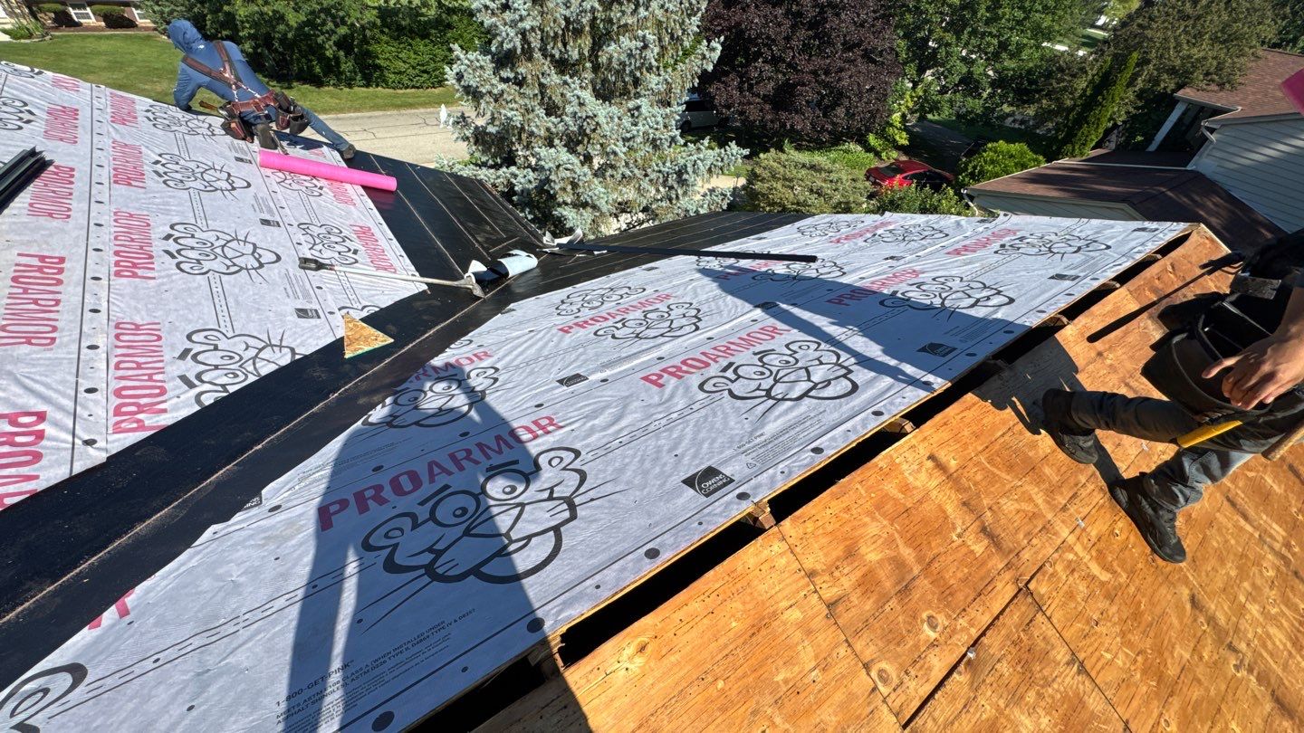 Roof Replacement using Owens Corning Onyx Black by 180 Contractors