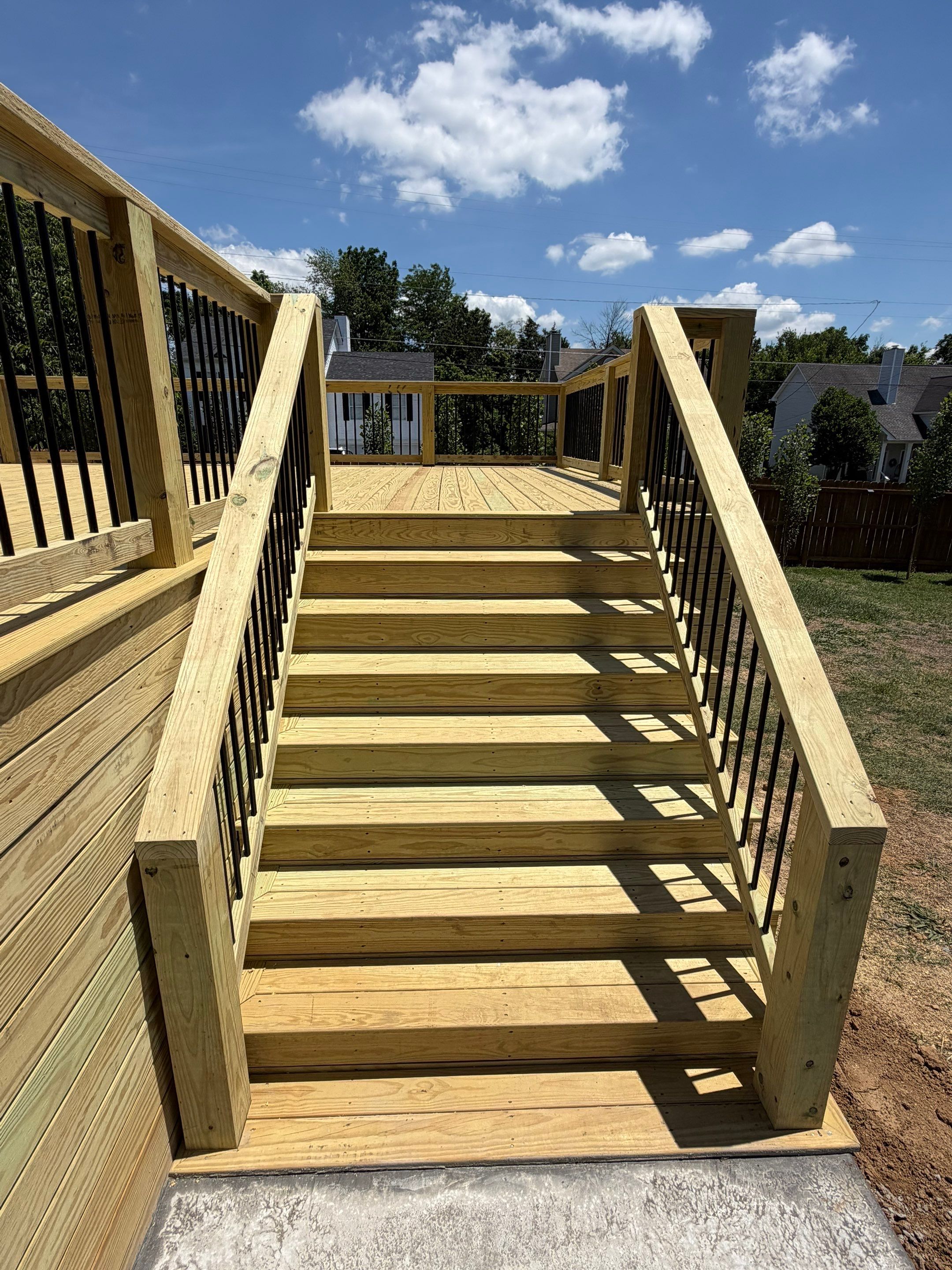 Deck Build in Hermitage by Music City Improvements