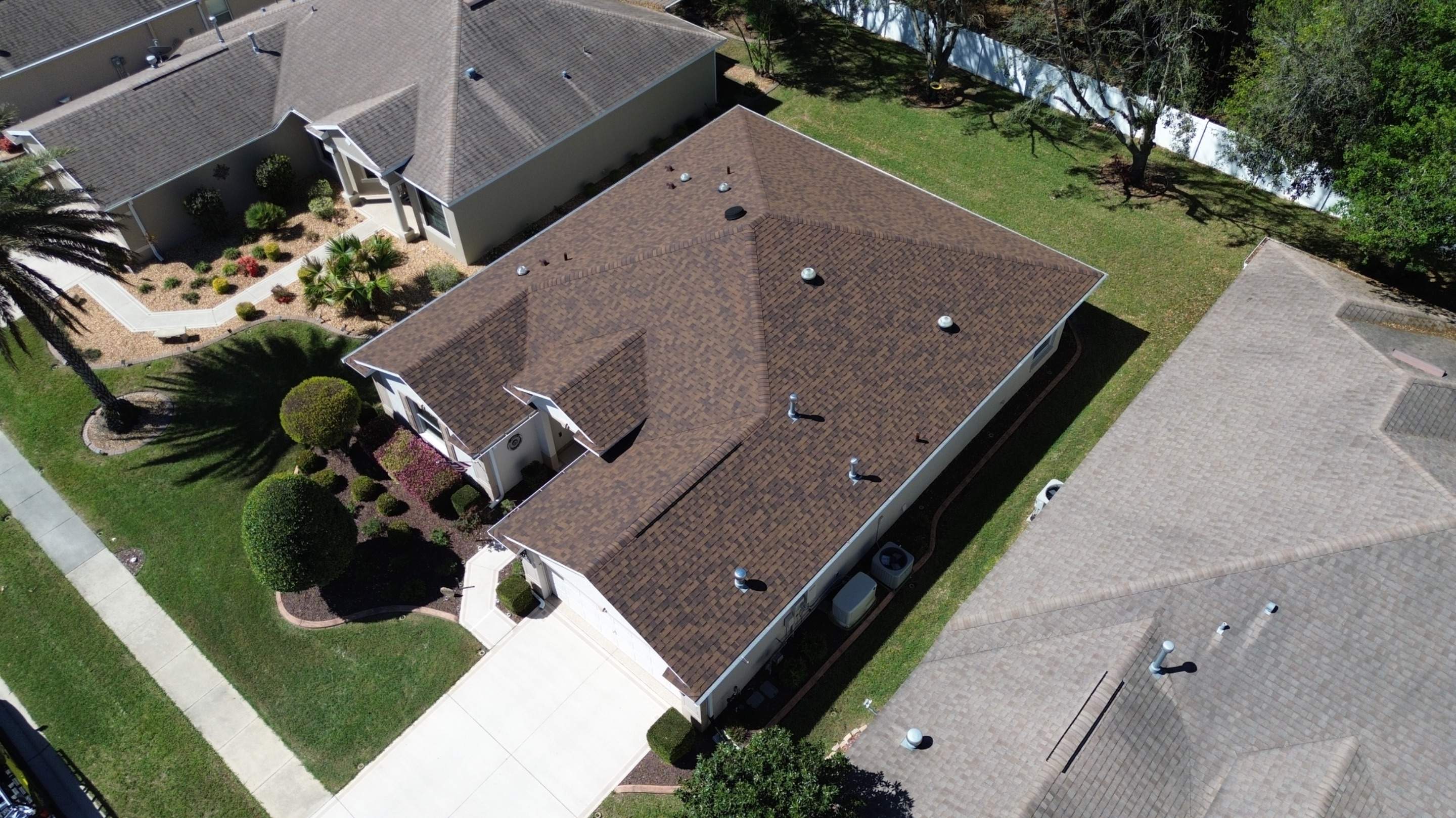 Residential reroof in Ocala FL by Gold Key Roofing