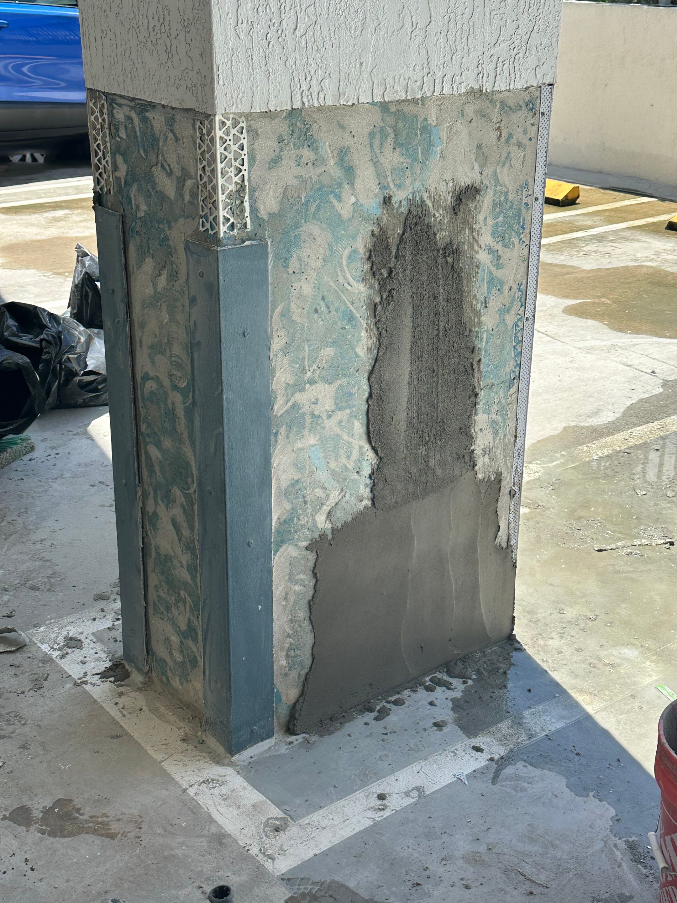 Concrete Restoration using SIKA by The Goat Contractor ( Giampri Corp)