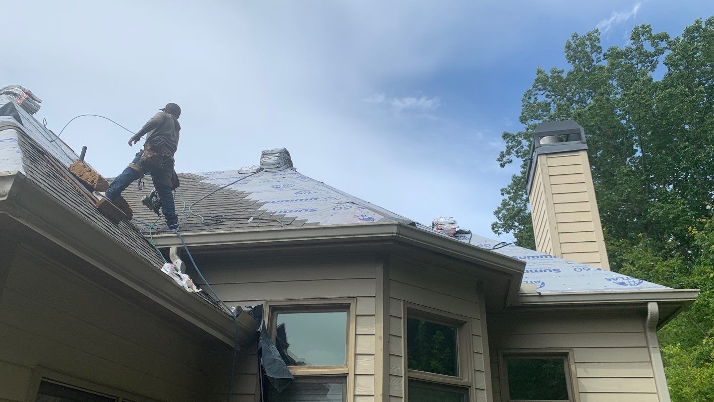 Project in Cartersville  by Aultman Roofing