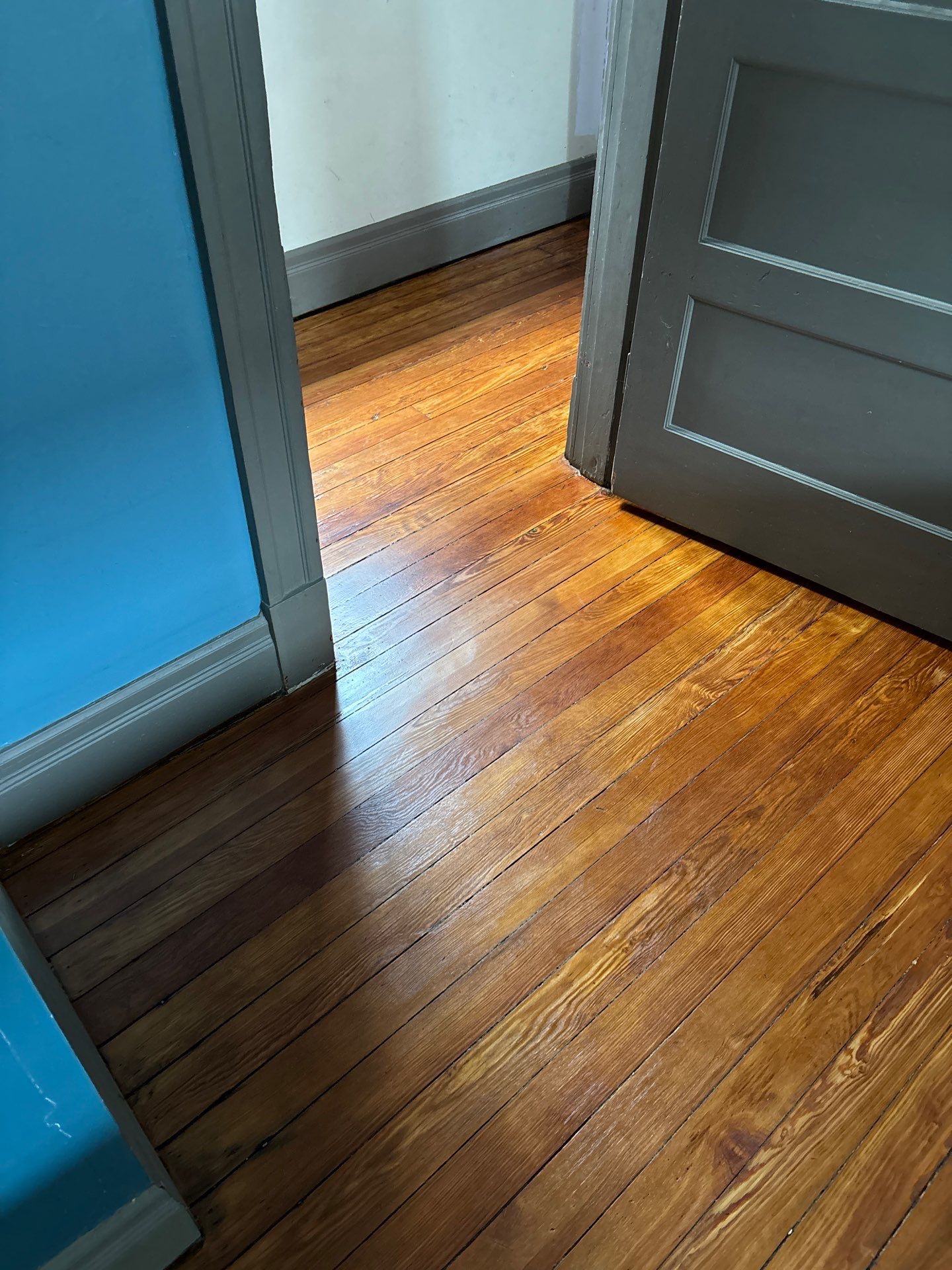 Historic Refinish Project in Covington by Footprints Floors Kentucky