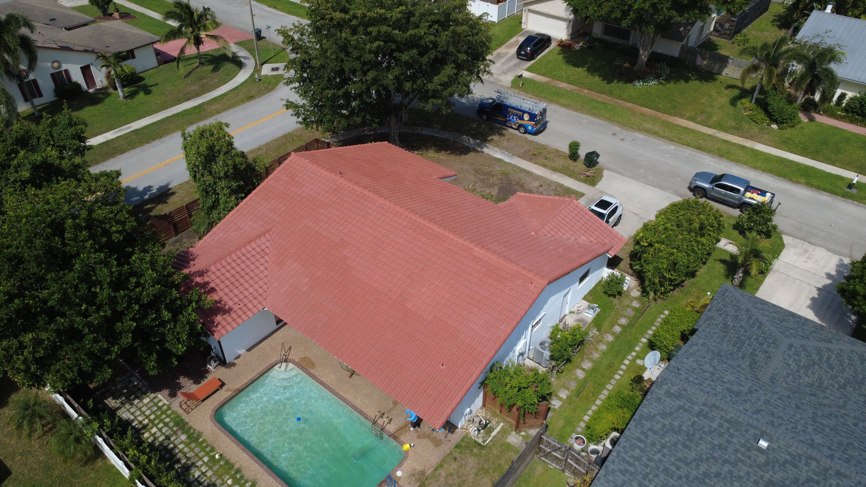 Residential Roofing Installation using WestLake Roofing Tile by BLUES BROTHERS ROOFING