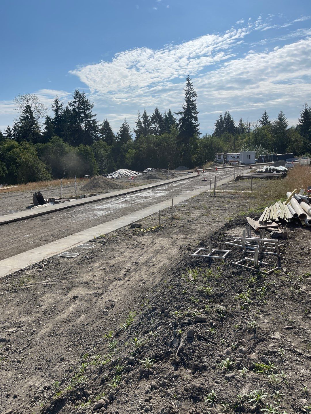 Asphalt Road Repair in Neighborhood  by Jireh Asphalt & Concrete Inc 