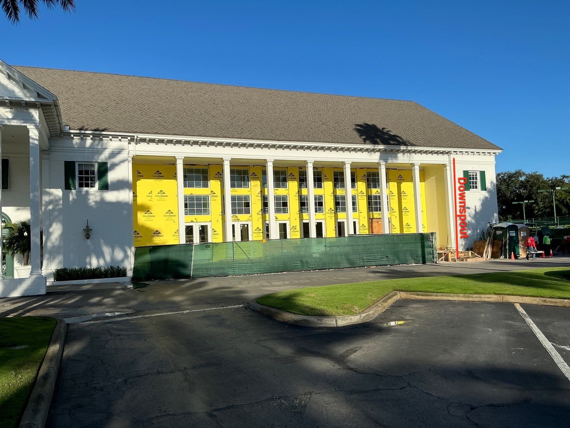 Round Downspouts and Seamless Gutter Installation in Tampa FL by Gutter Professors