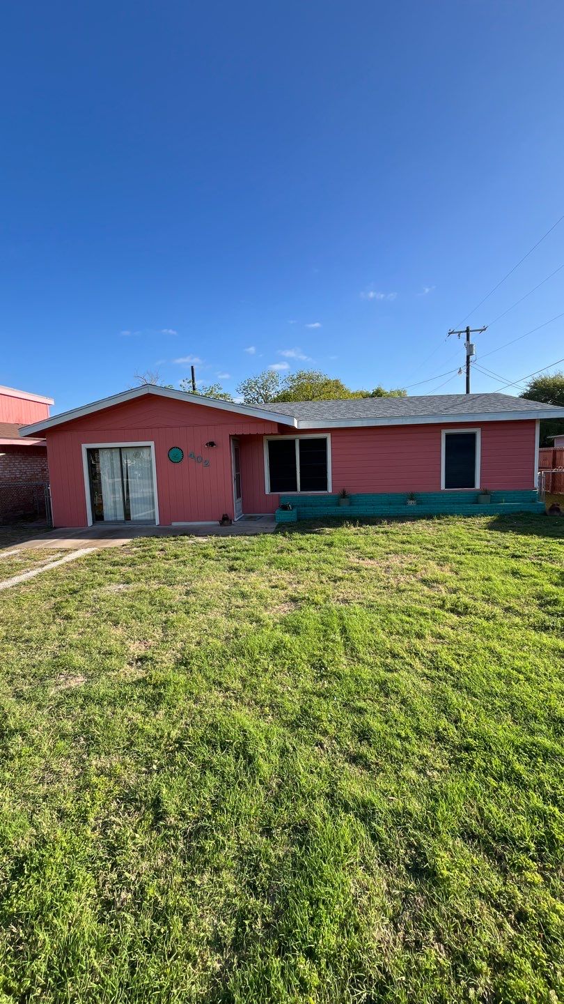 Perfectly Pink in Rockport Texas by Bayfront Roofing and Construction