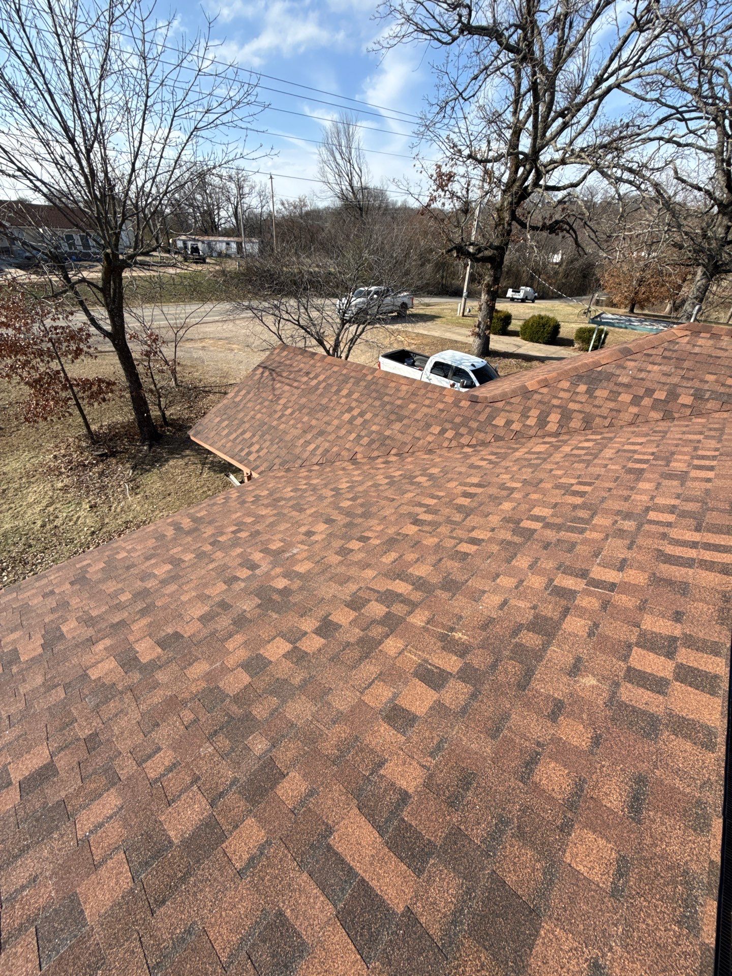 Rustic Hickory Shingles & SBS Cap & Base by In & Out Construction & Remodeling, LLC