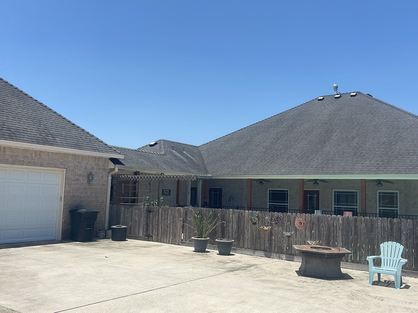 Residential Roofing Installation using GAF HDZ Barkwood by Lighthouse Roofing
