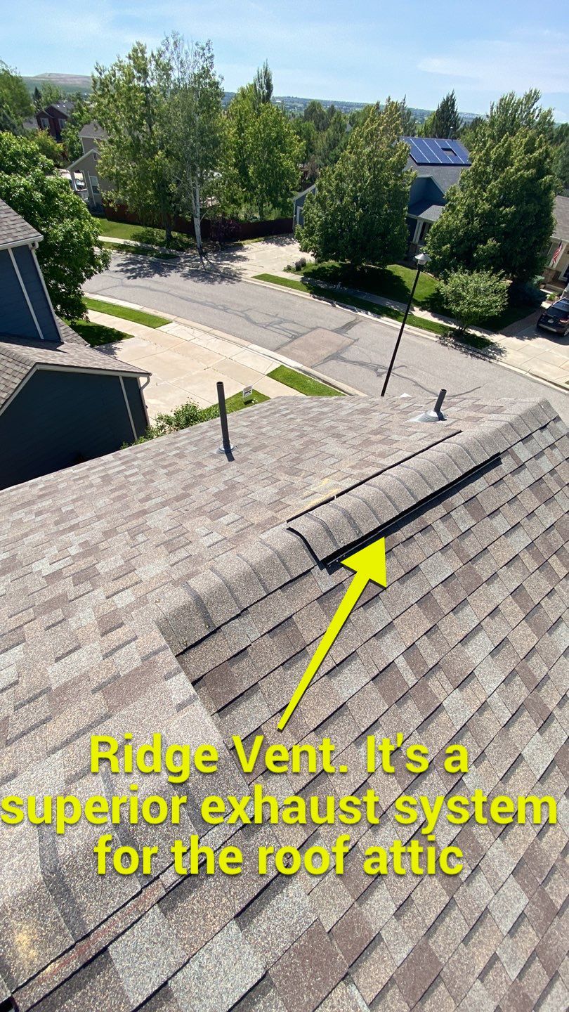 Project in Erie, Co.  by Black Belt Roofing 