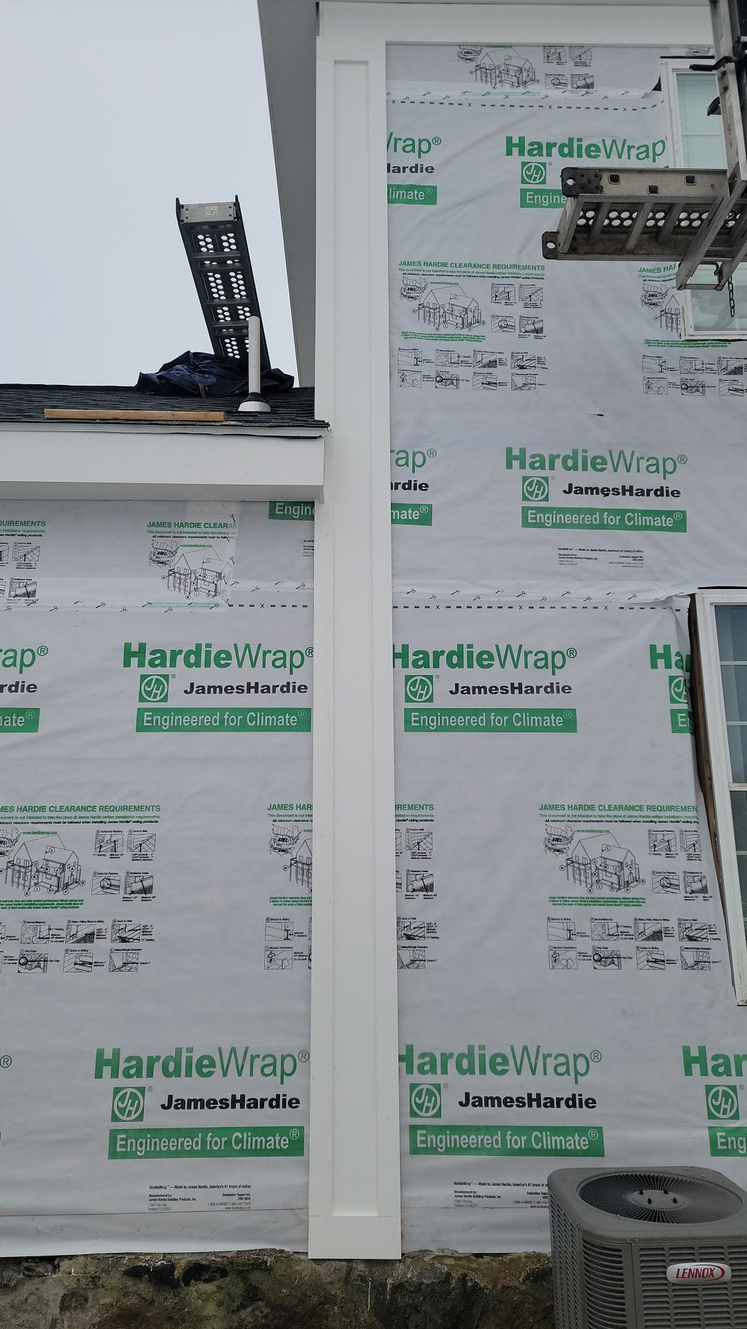 Siding Installation using James Hardie by UBrothers Construction