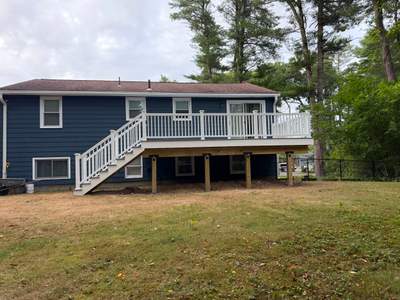 New Deck in Norton, MA