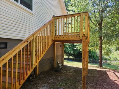 Deck using Wood Sealant