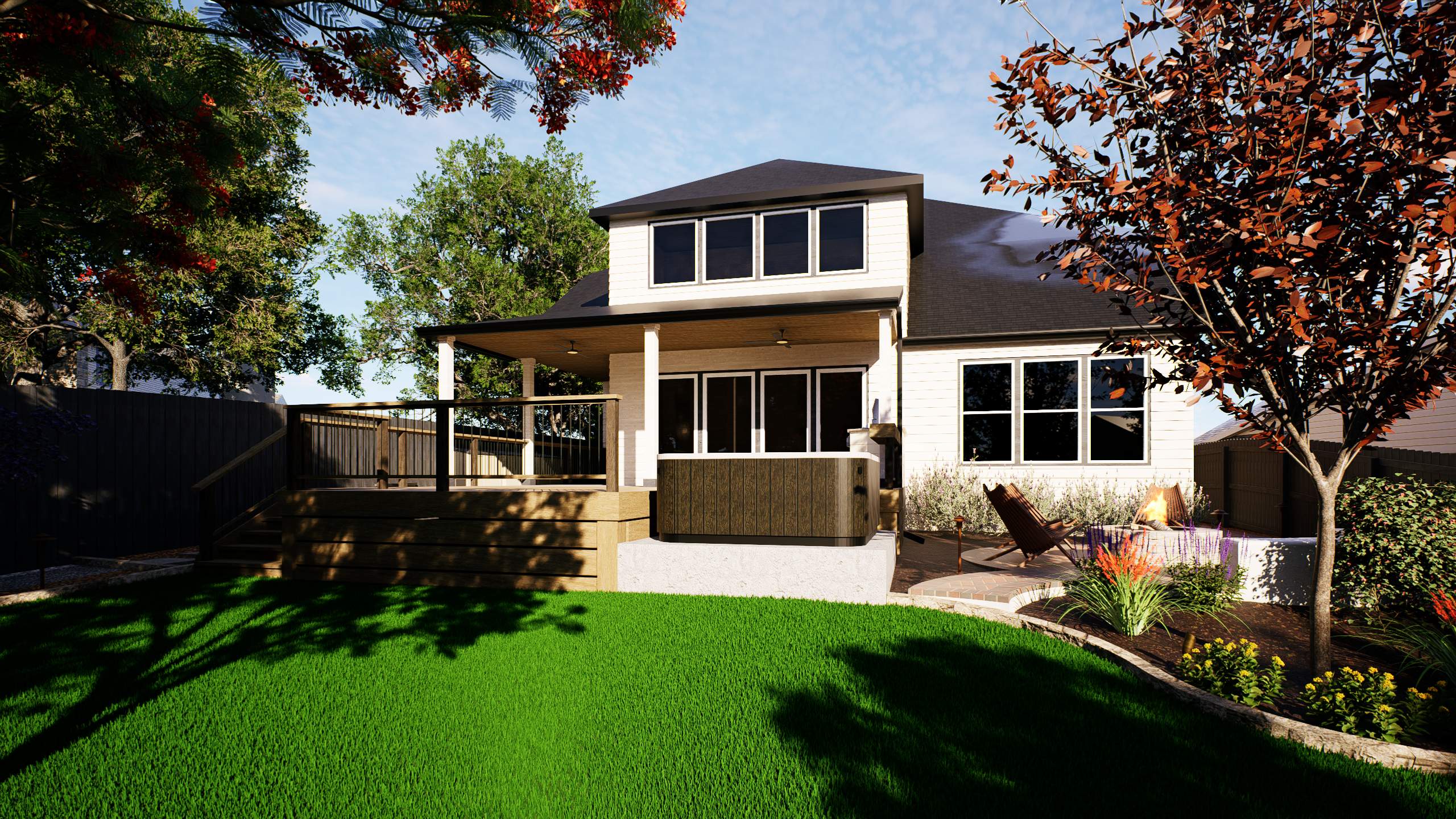 3D Design Render, San Antonio TX by Hole In One Lawns, LLC