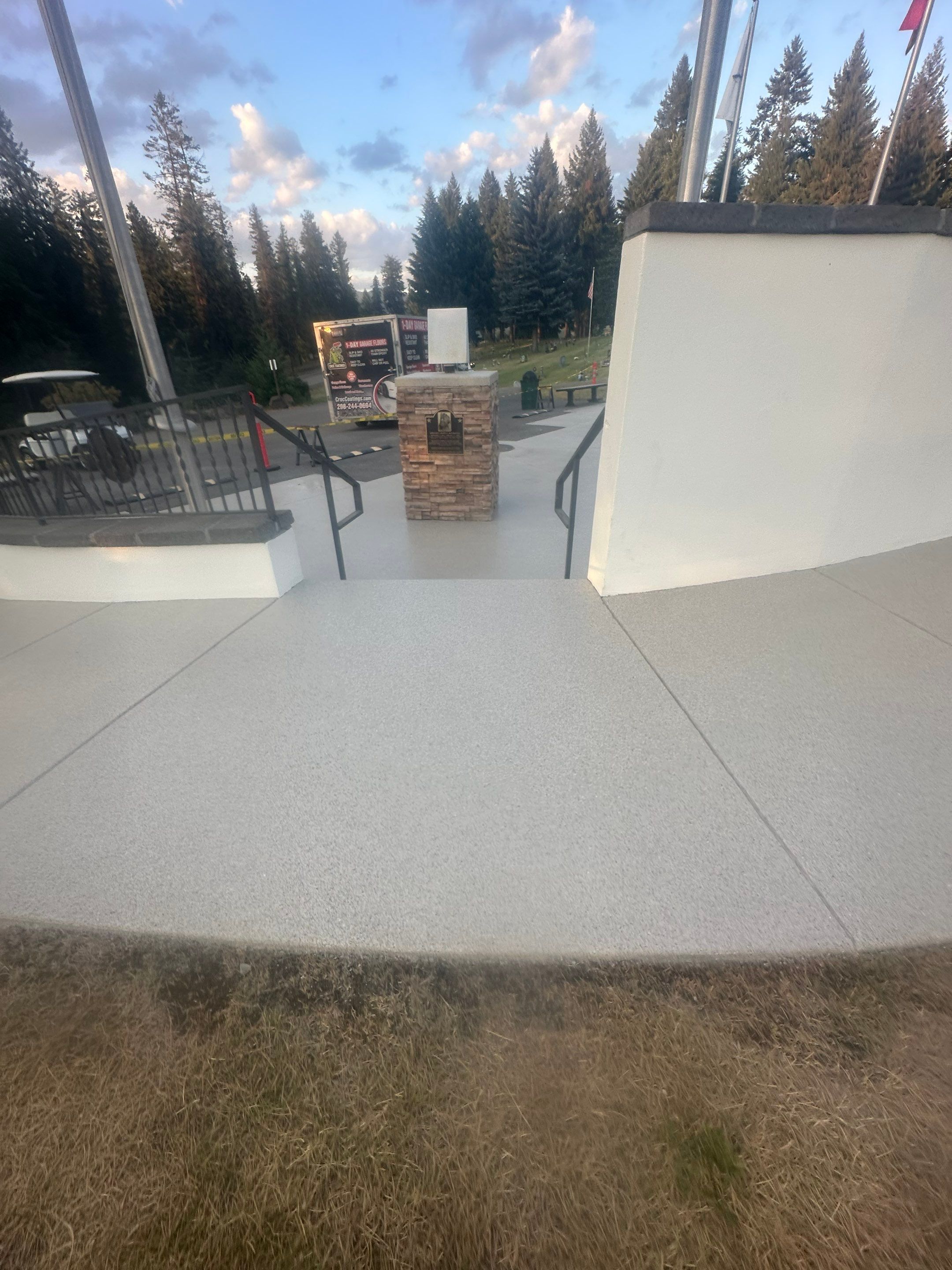 Veteran's Memorial - St. Maries Idaho by Croc Coatings, LLC