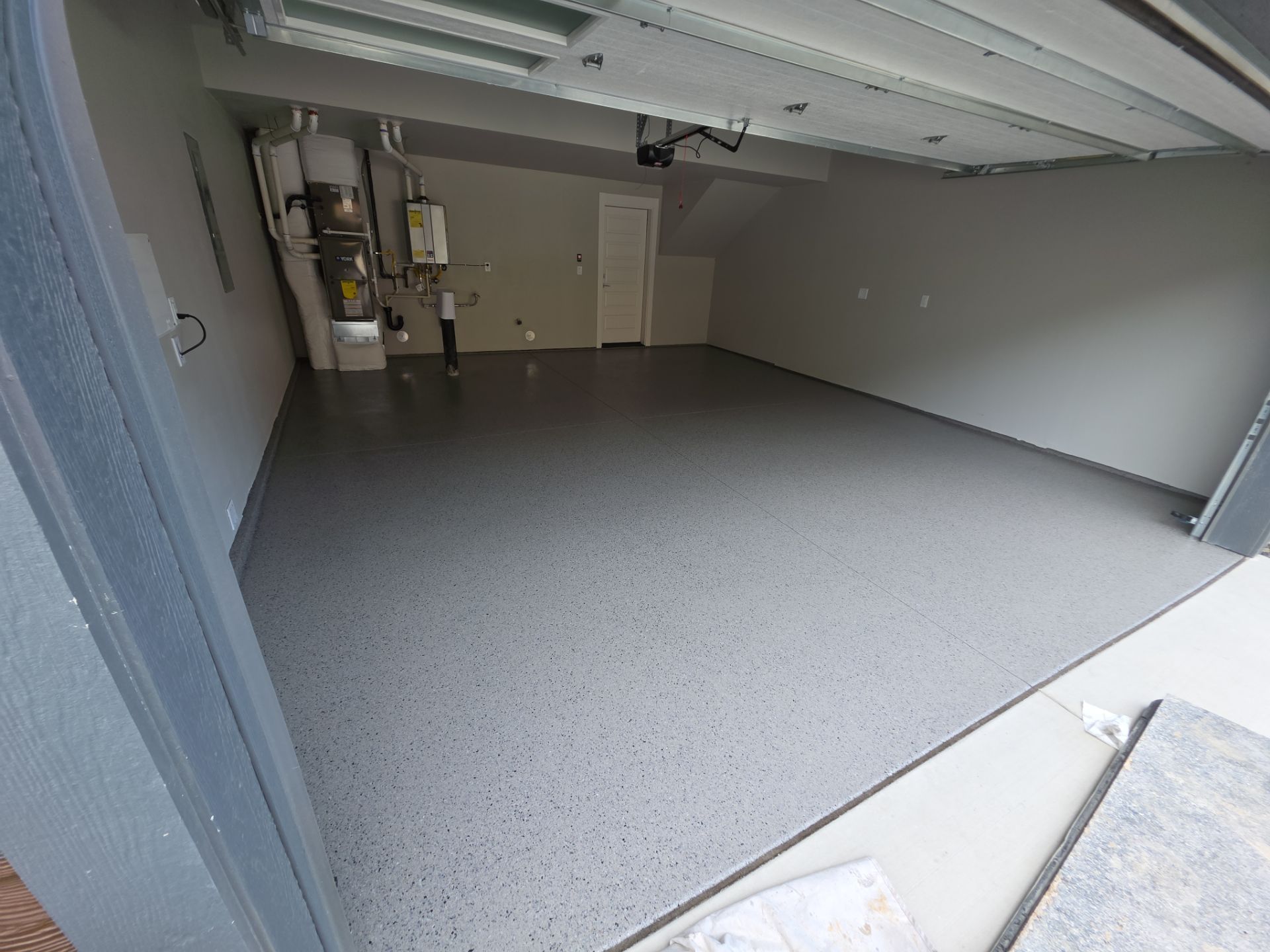 Garage Transformation using Denali Hybrid by Croc Coatings, LLC