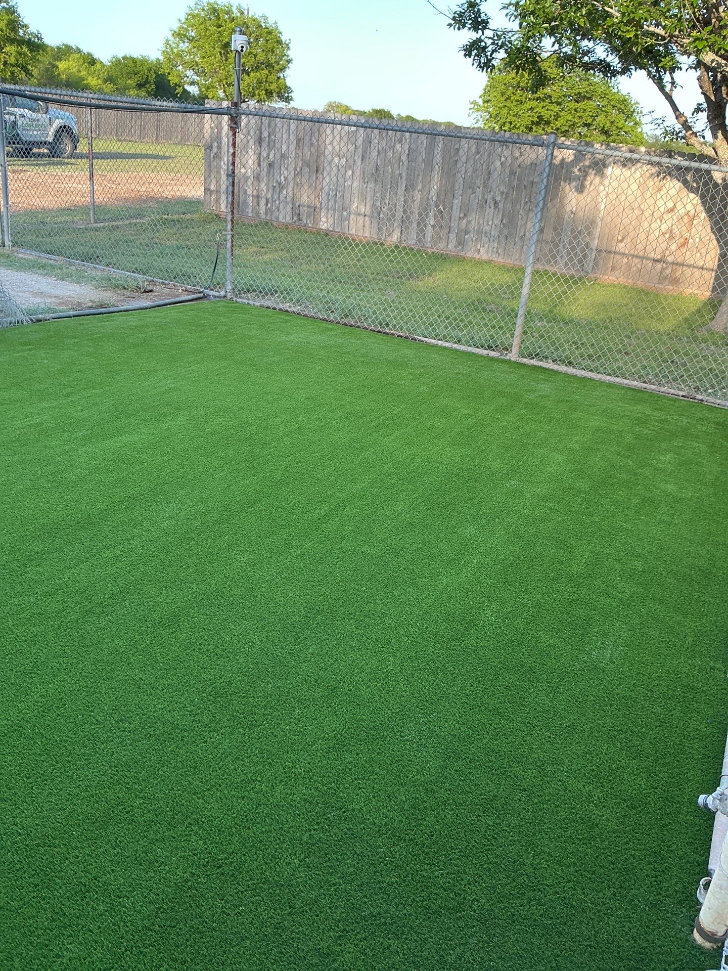 Synthetic Turf Installation using Pet Turf by Turf Concepts